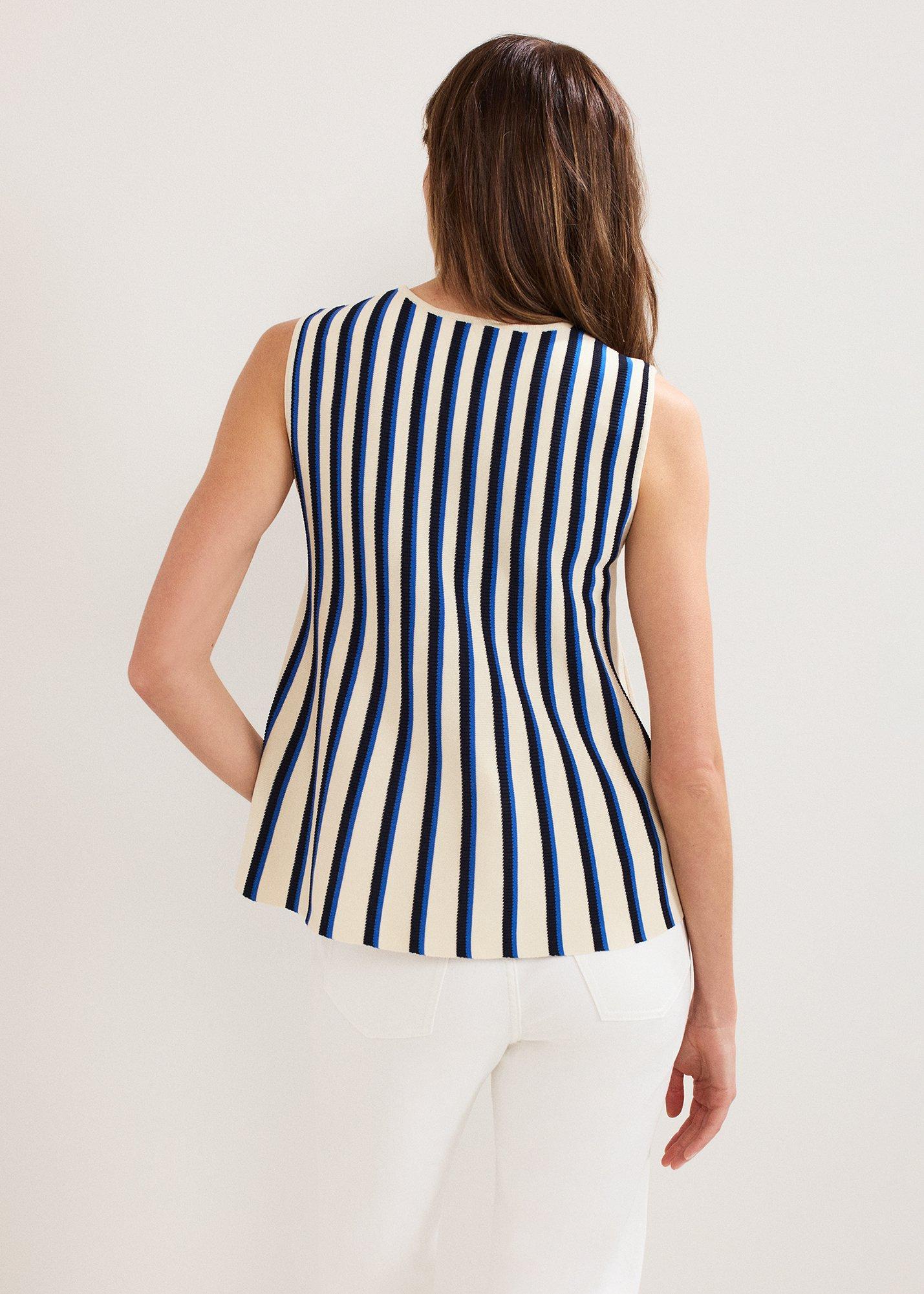 Betsy Stripe Peplum