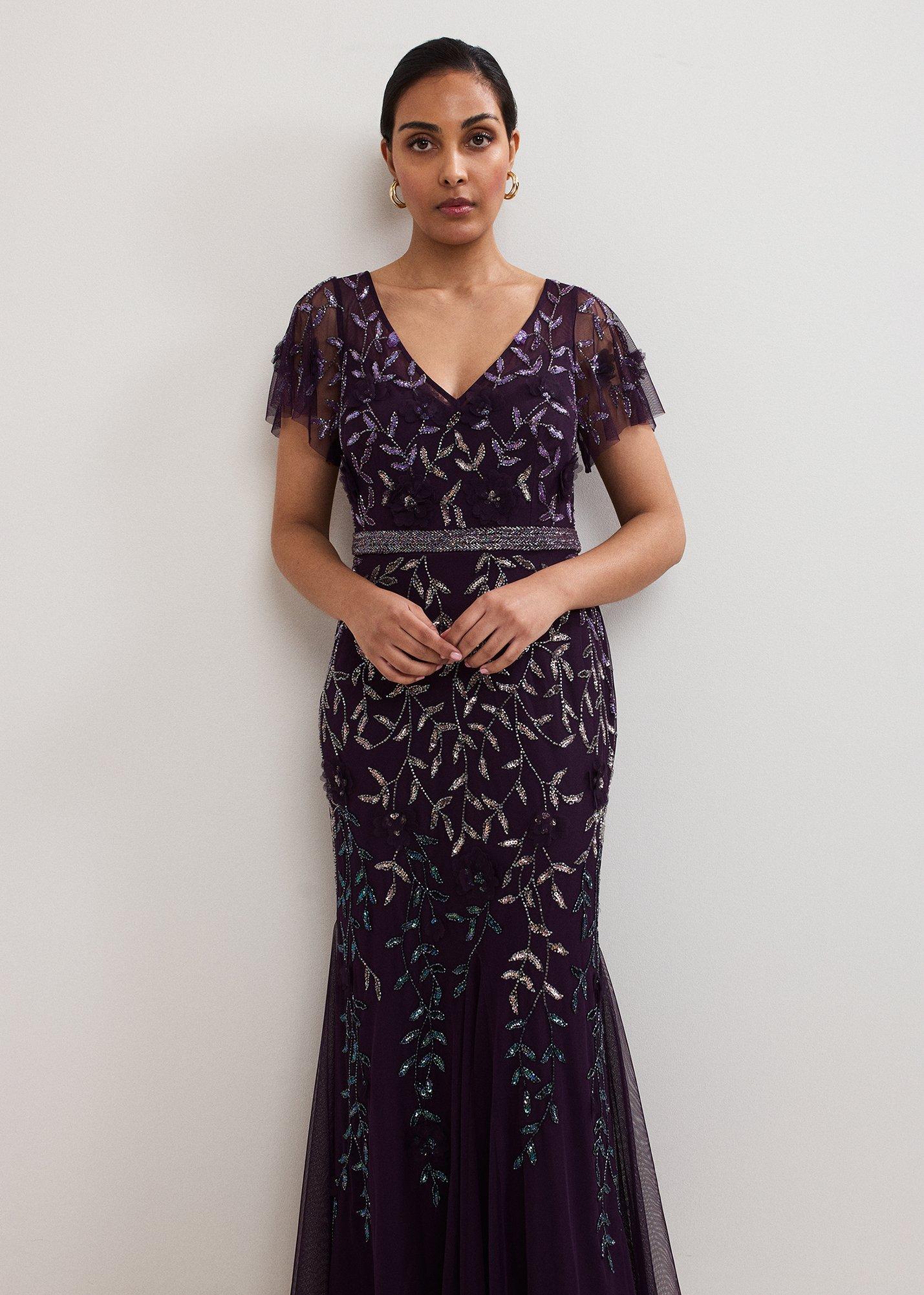 ${product-id}-Petite Kaida Dress-Purple-${view-type}