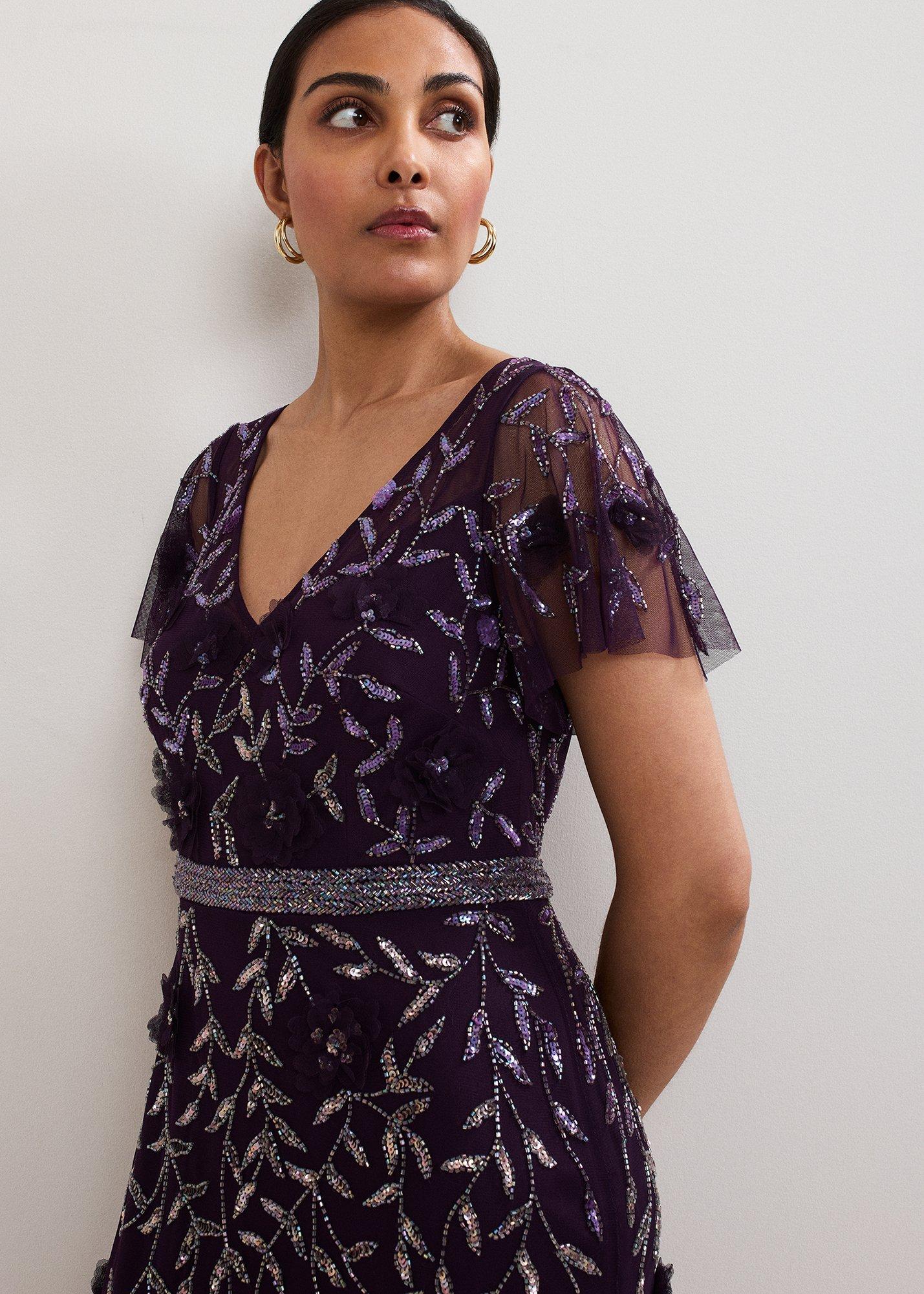 ${product-id}-Petite Kaida Dress-Purple-${view-type}