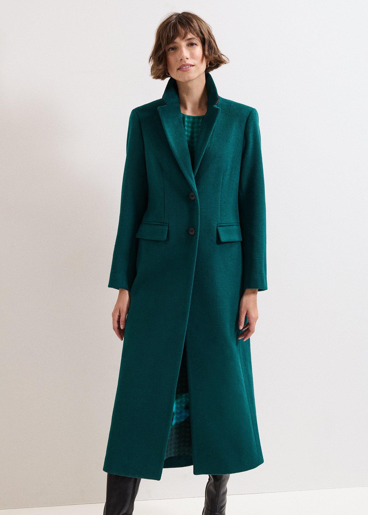 Lydia Long Wool Coat