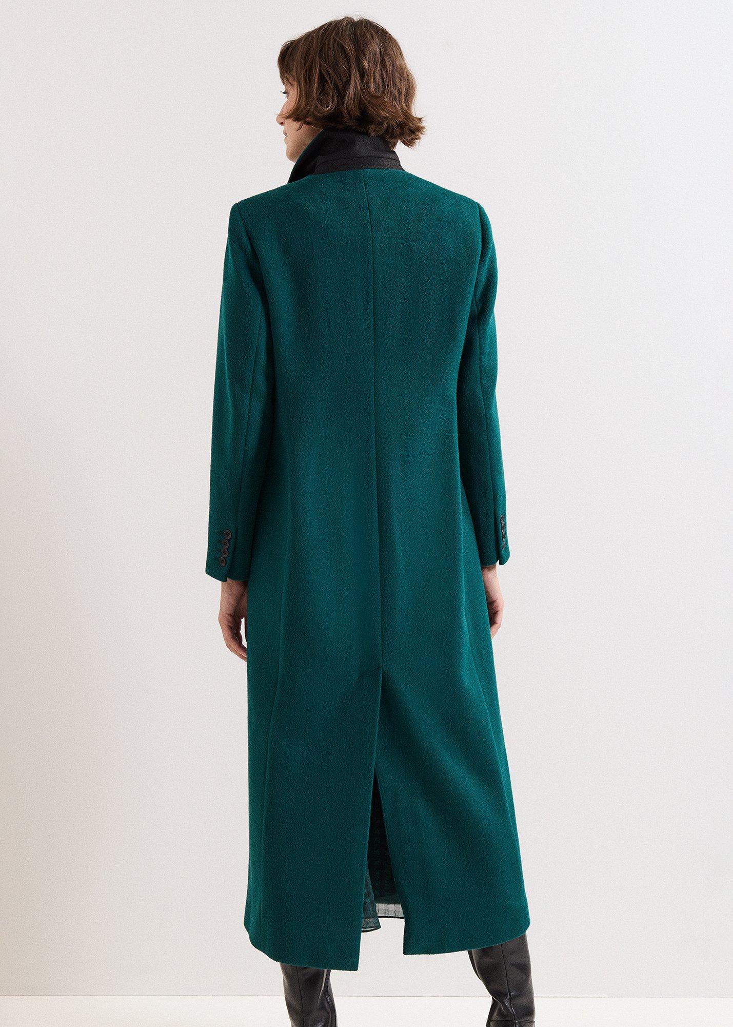 Lydia Long Wool Coat