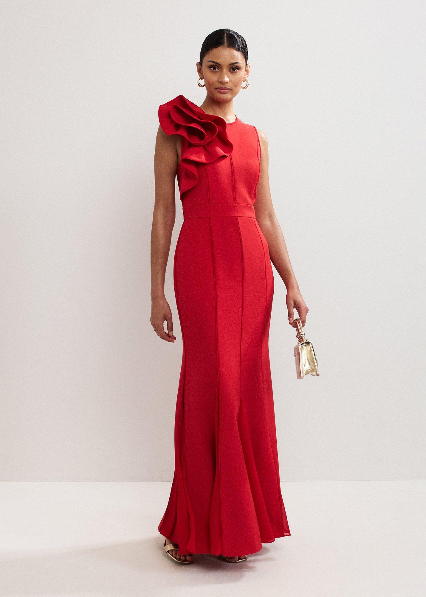Tyra Ruffle Dress