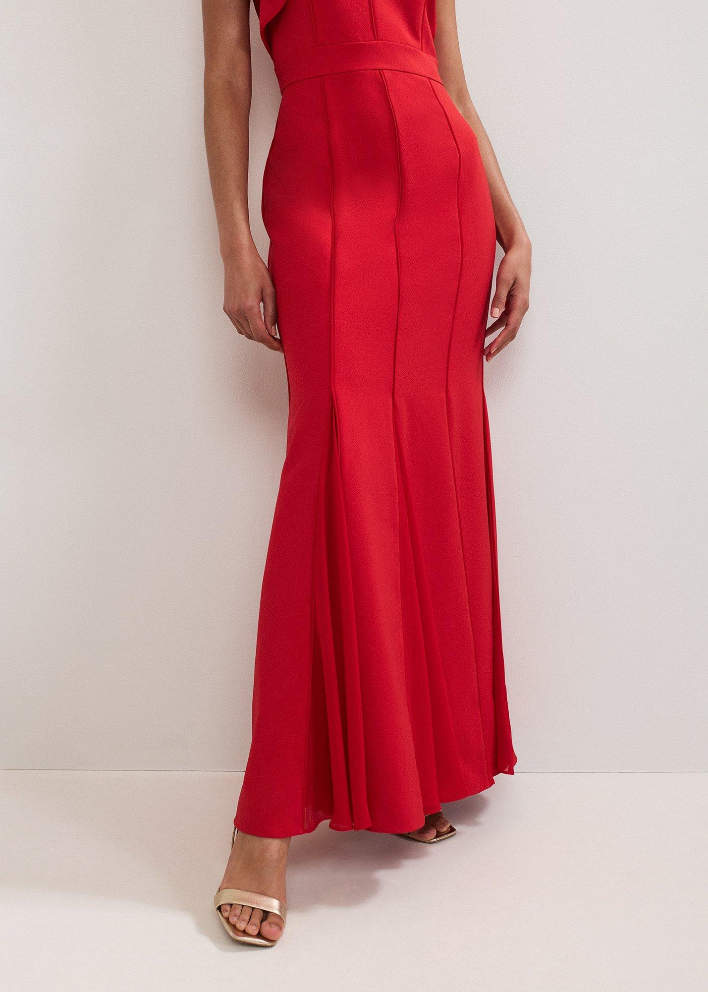 ${product-id}-Tyra Ruffle Dress-Red-${view-type}