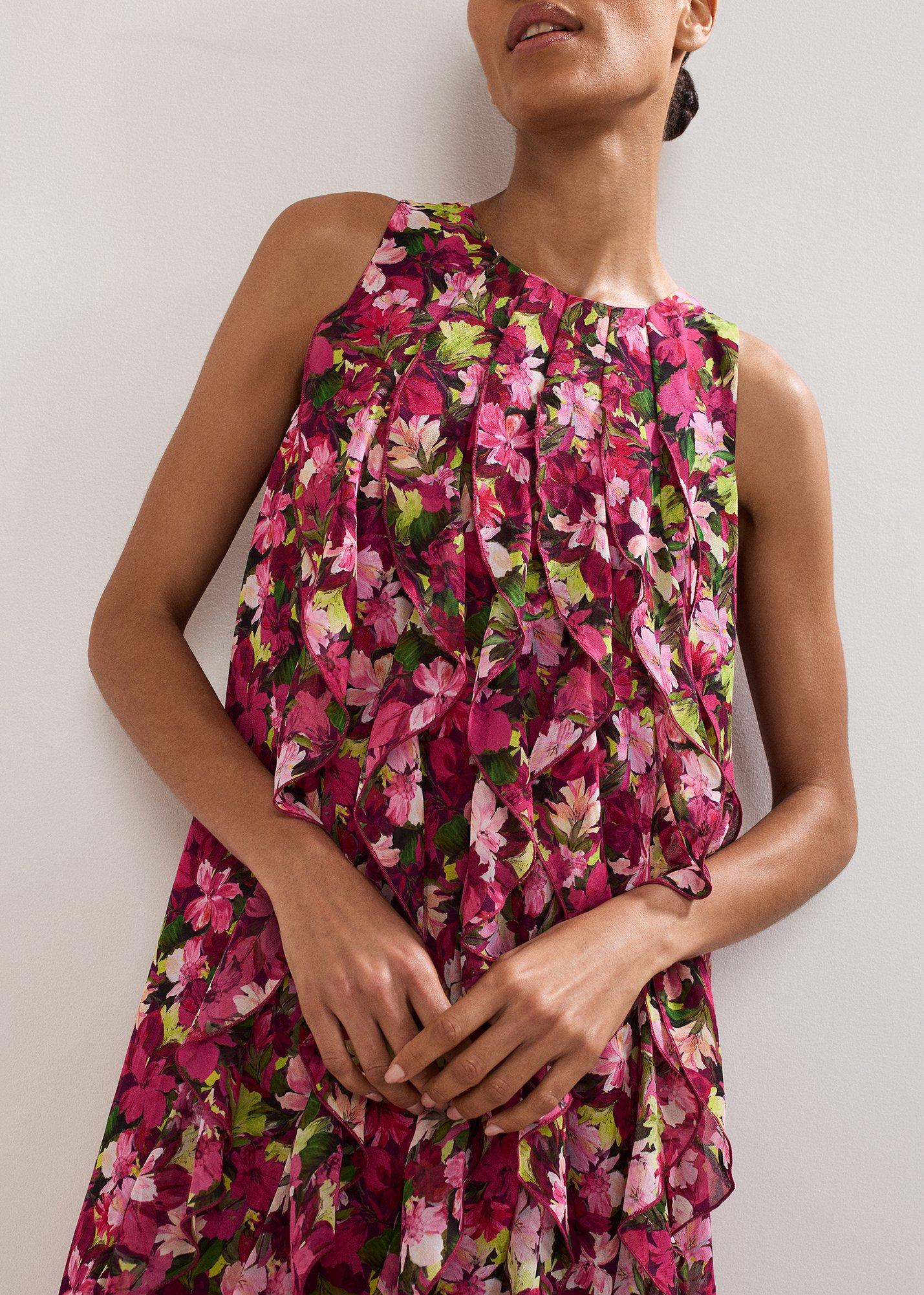 ${product-id}-Cleo Ruffle Dress-Multi-${view-type}