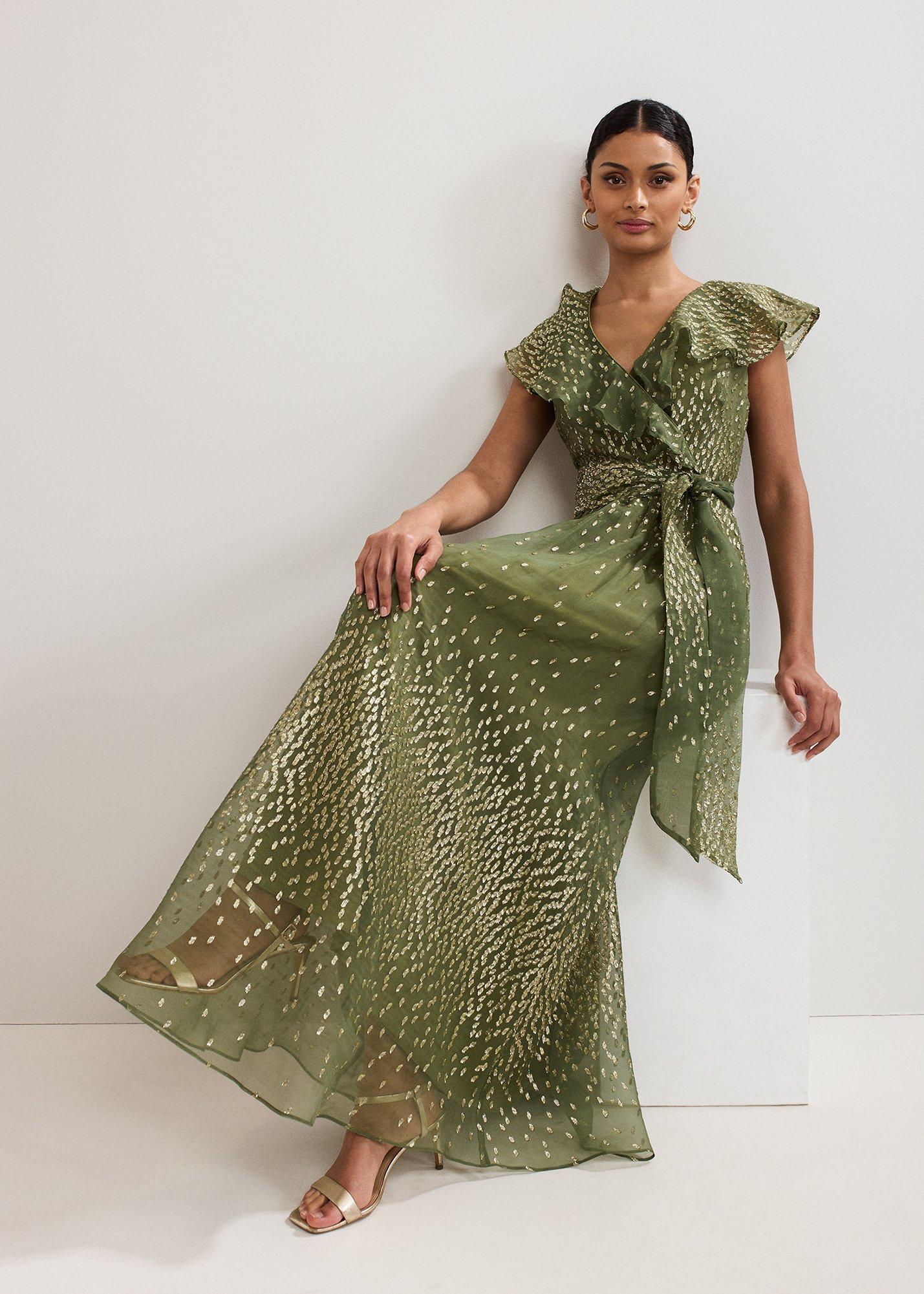 ${product-id}-Astrid Frill Dress-Green-${view-type}
