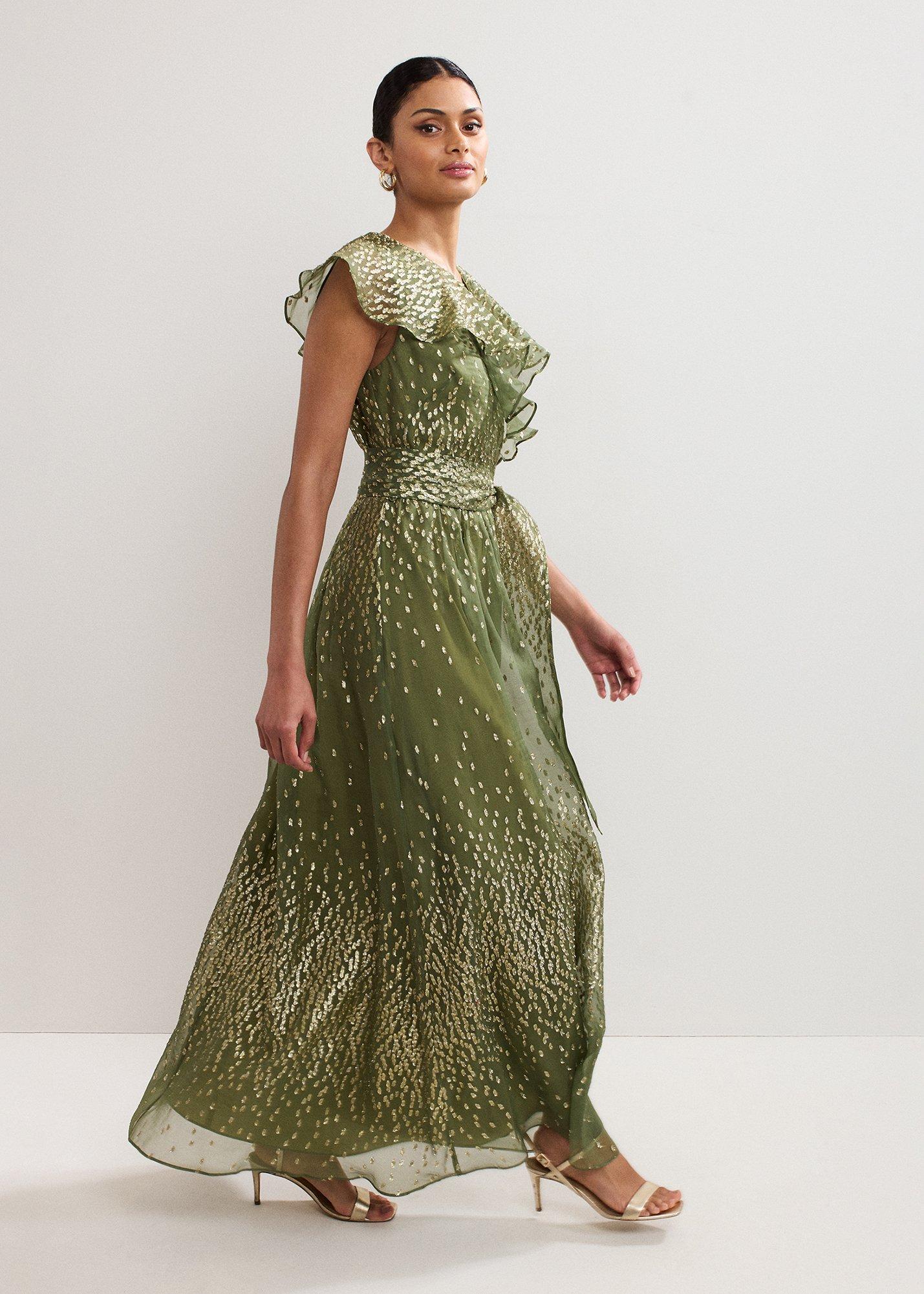 ${product-id}-Astrid Frill Dress-Green-${view-type}