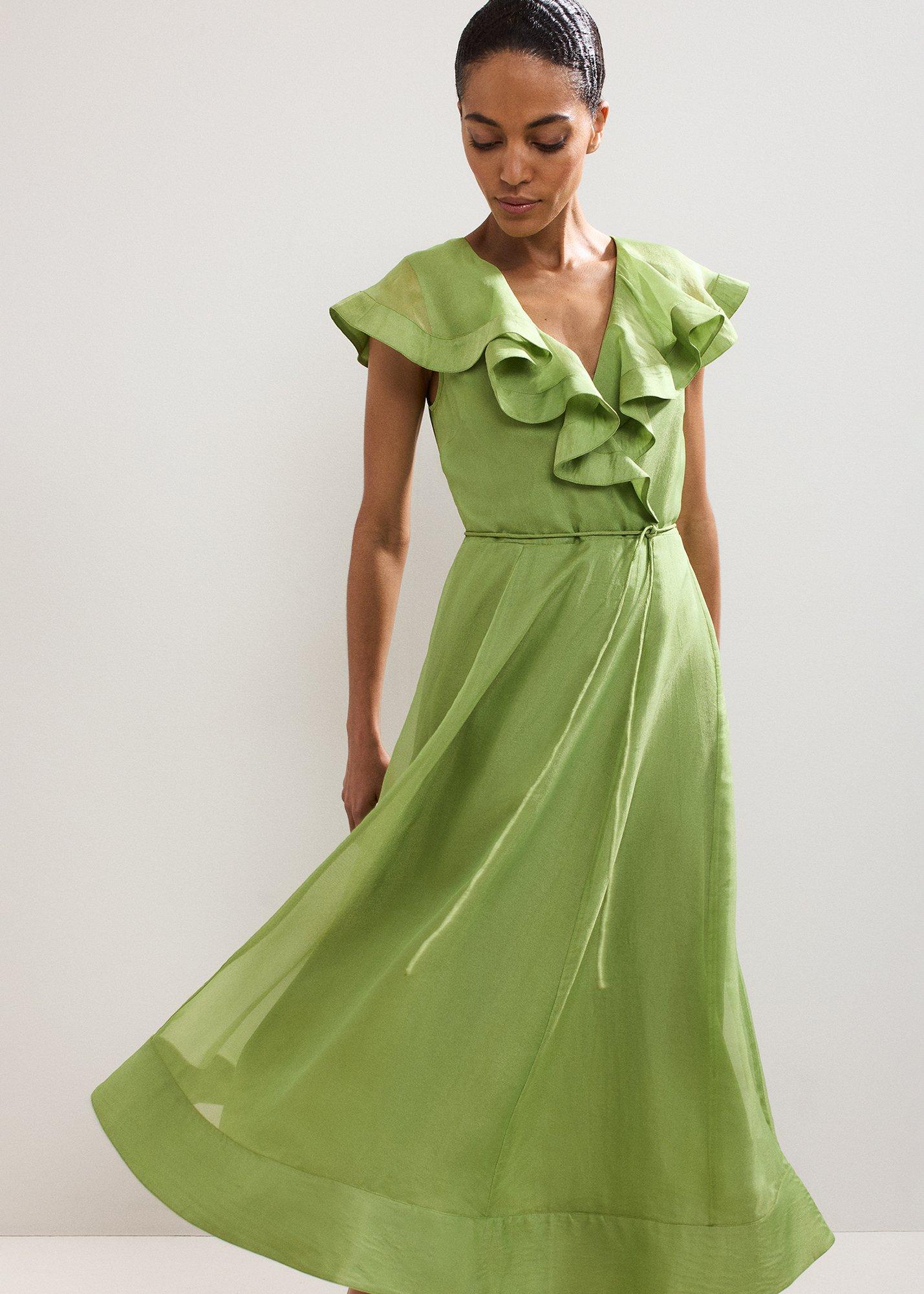 ${product-id}-Annette Frill Dress-Green-${view-type}
