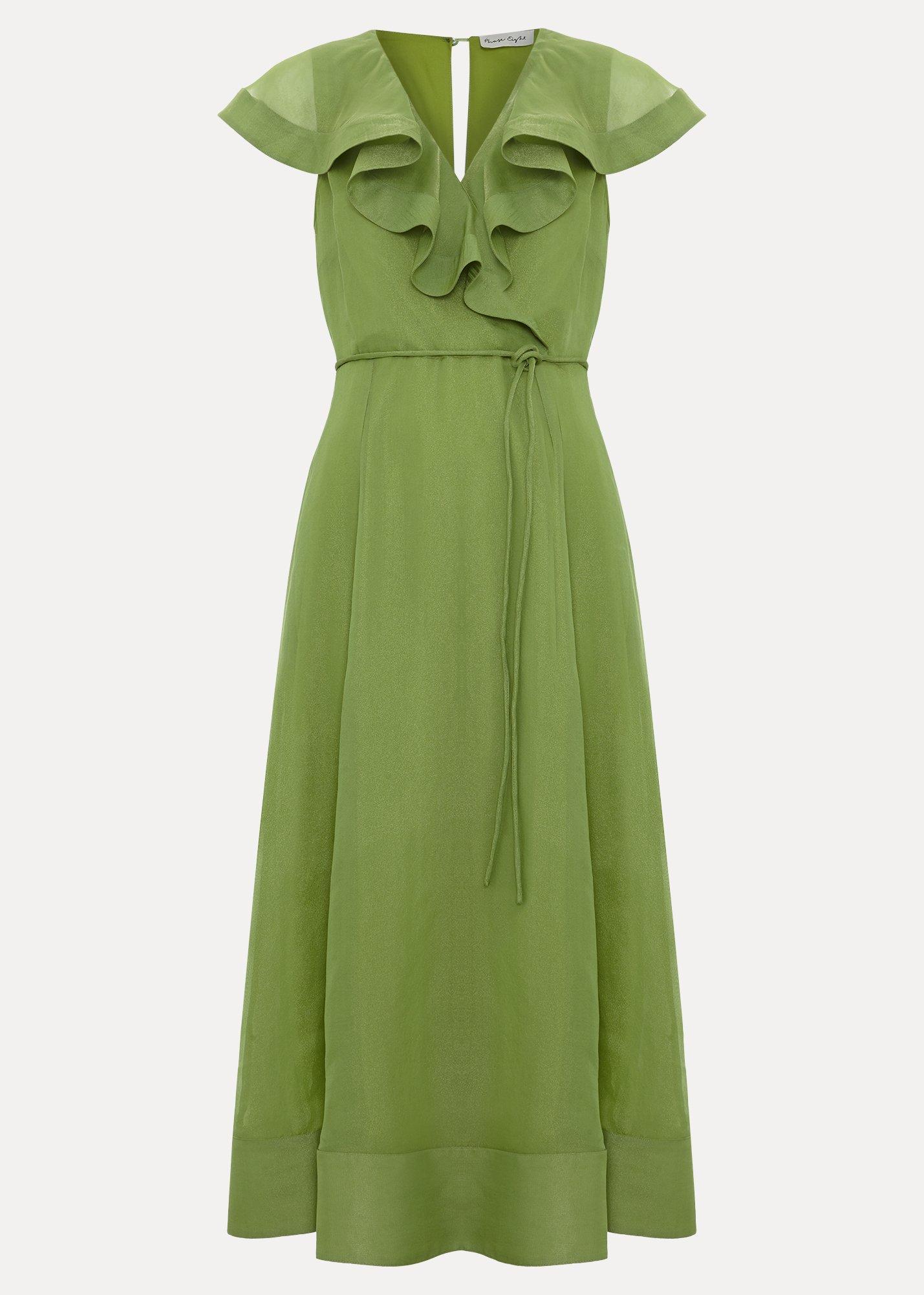 ${product-id}-Annette Frill Dress-Green-${view-type}