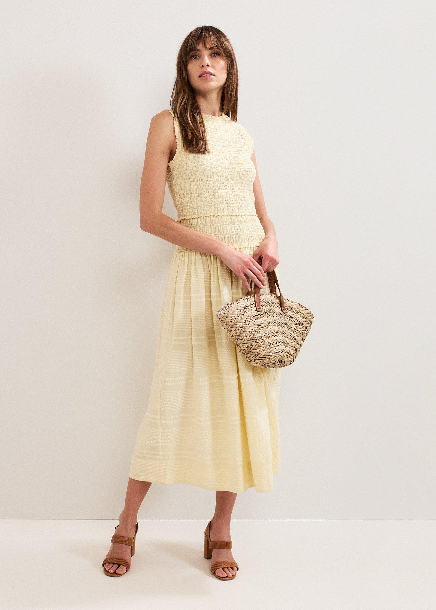 Cady Buttermilk dress