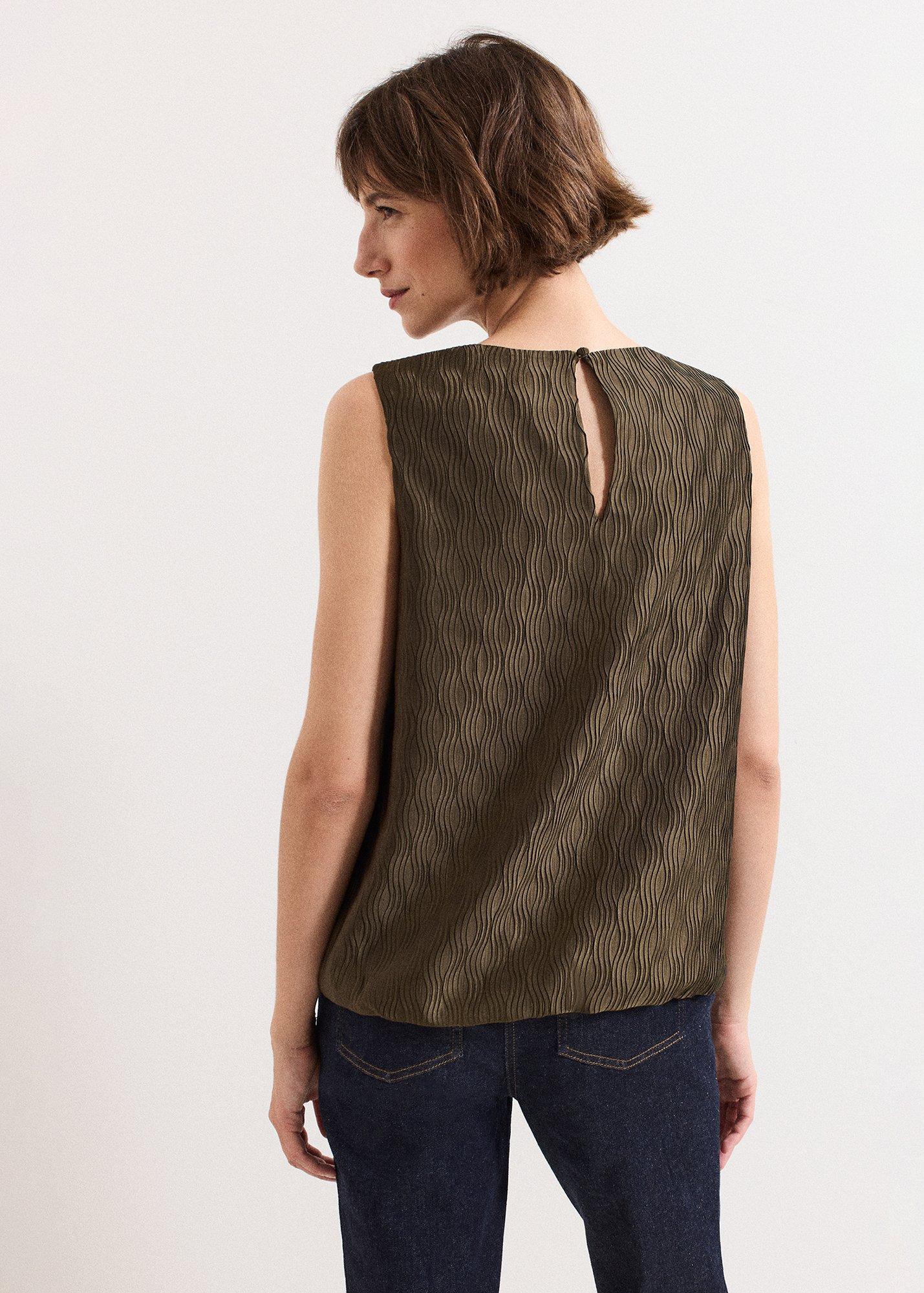 Zula Bubble Hem Top