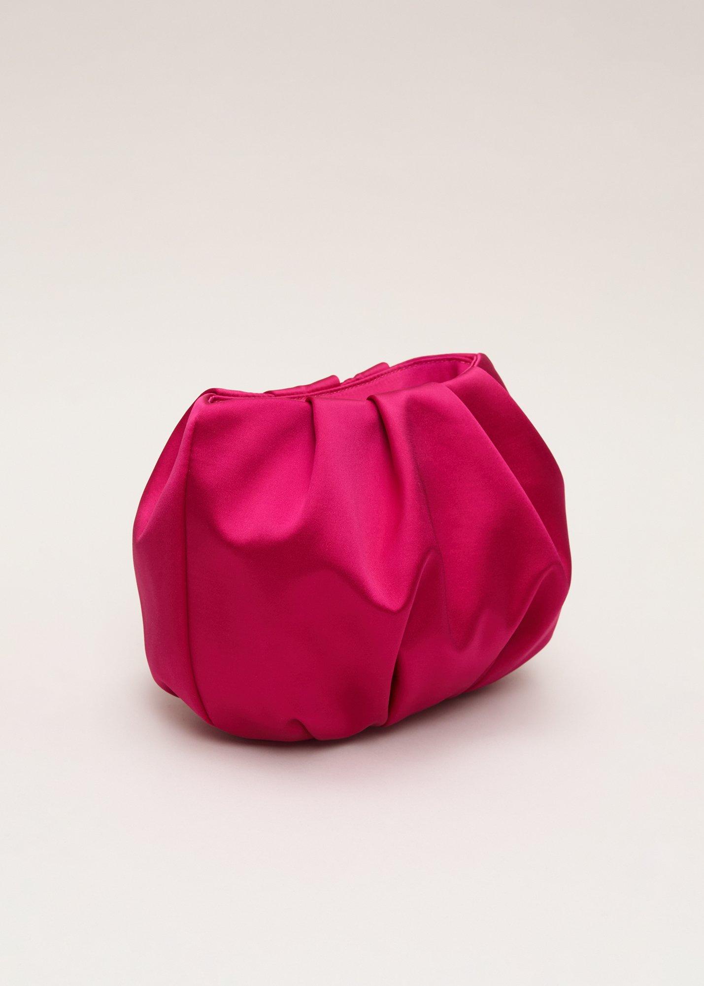 Satin Cloud Clutch