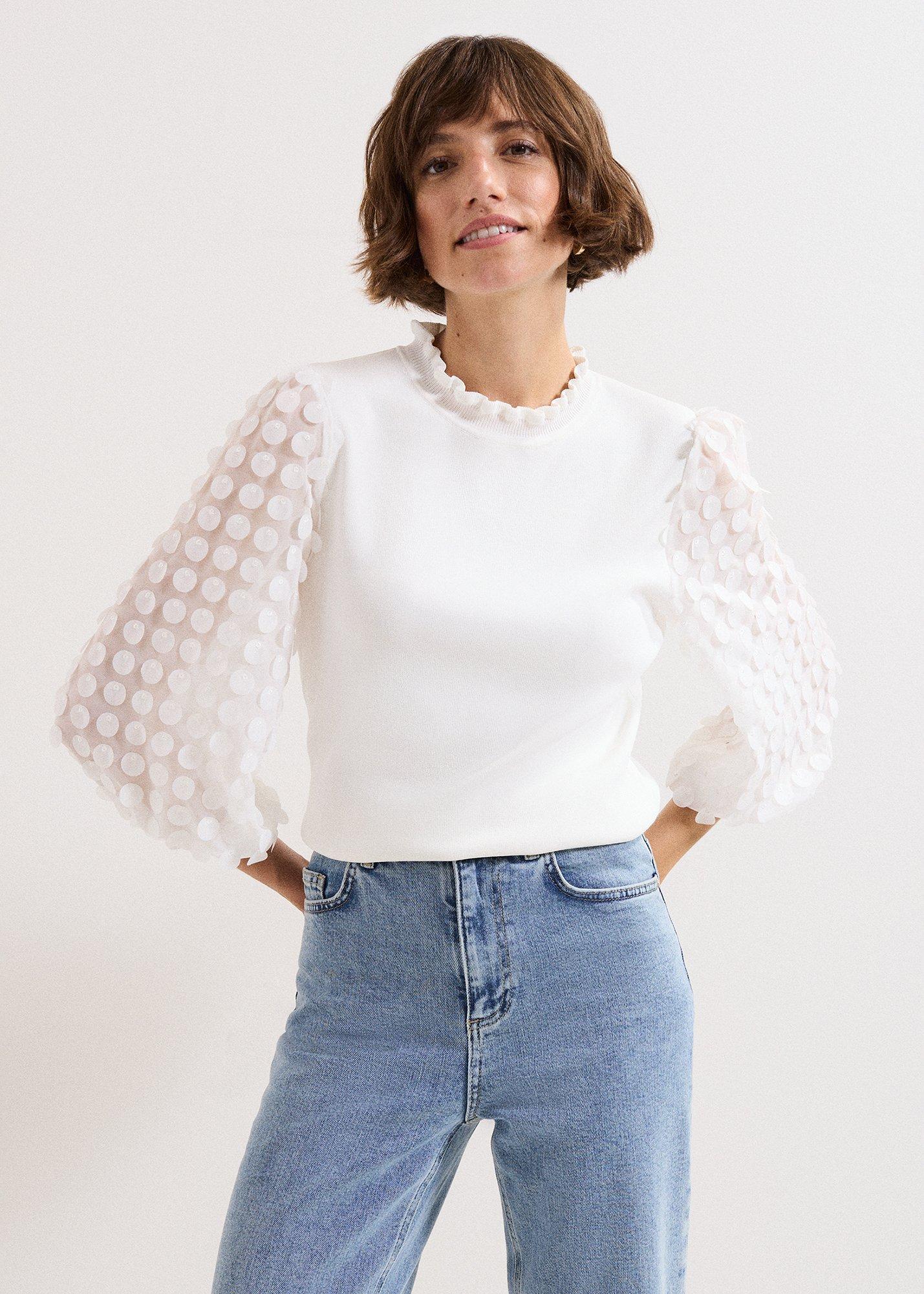 Shelly Detail Jumper