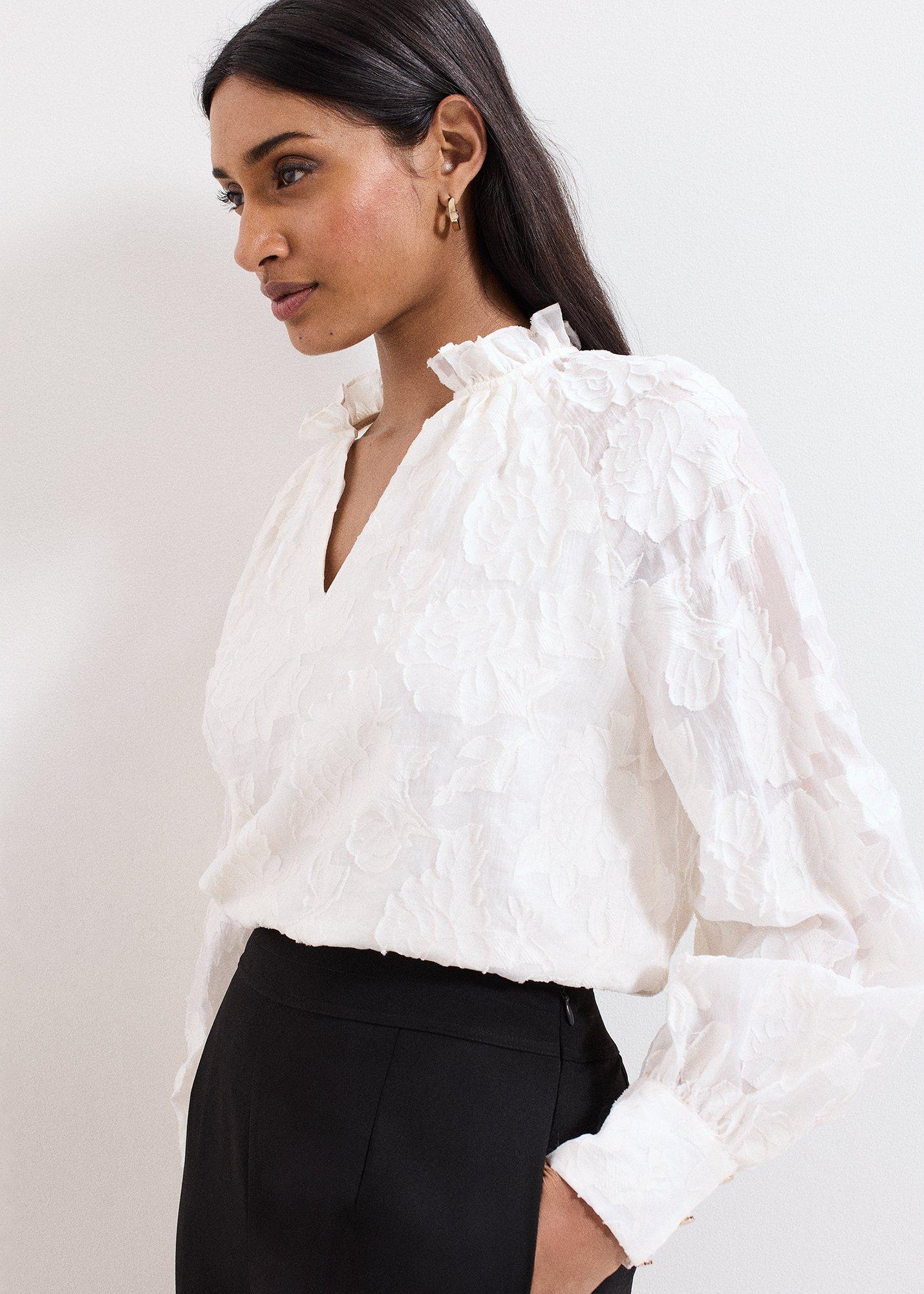 Amal Textured Blouse