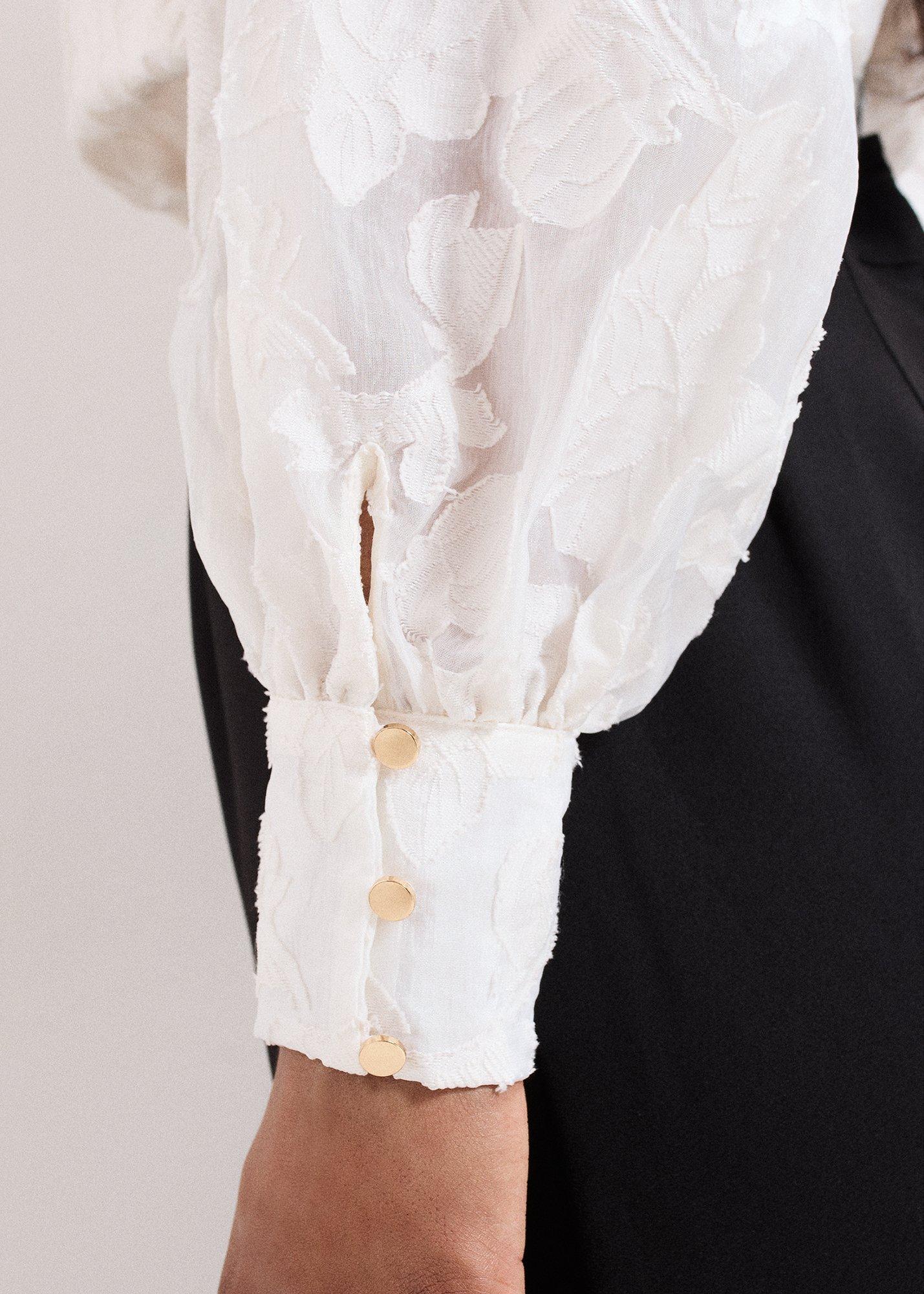 ${product-id}-Amal Textured Blouse-Cream-${view-type}