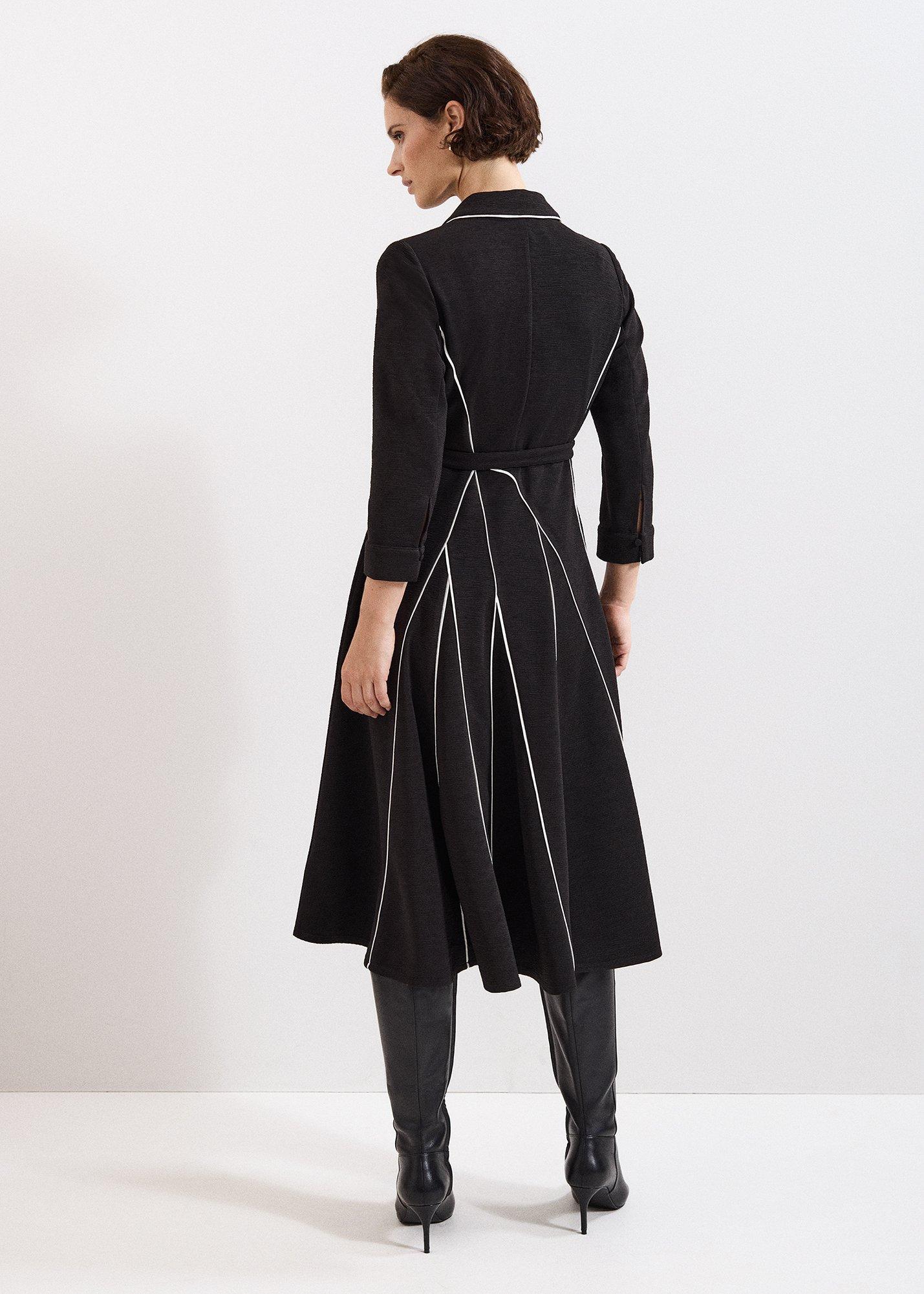 tilly-contrast-piped-midi-dress