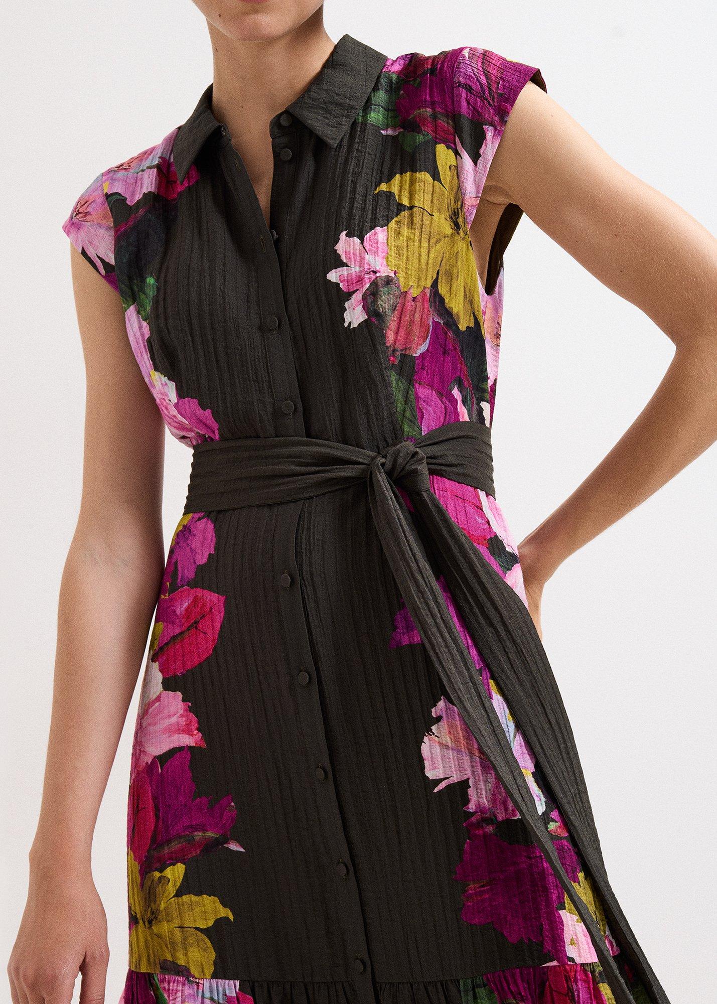 ${product-id}-Robyn Floral Midi Dr-Khaki-${view-type}