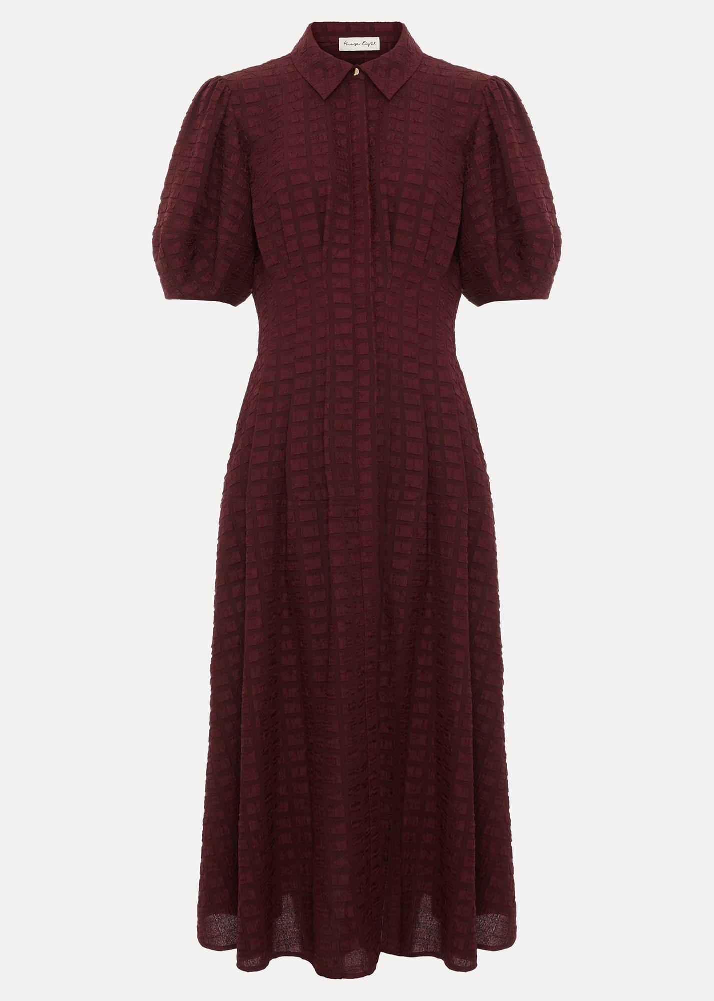 ${product-id}-Petite Yasmine dress-Burgundy-${view-type}
