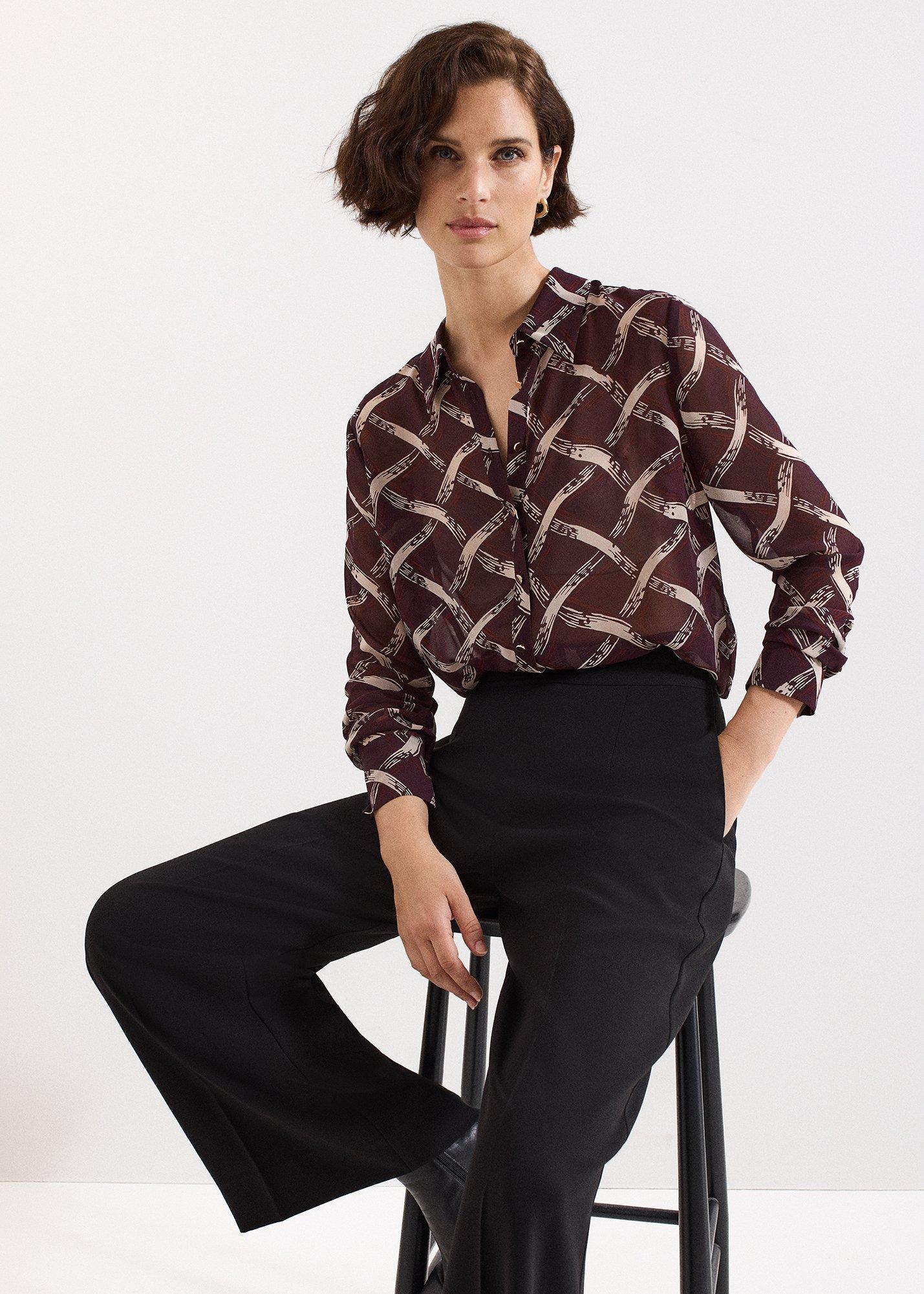 ${product-id}-Cora Check Shirt-Burgundy-${view-type}