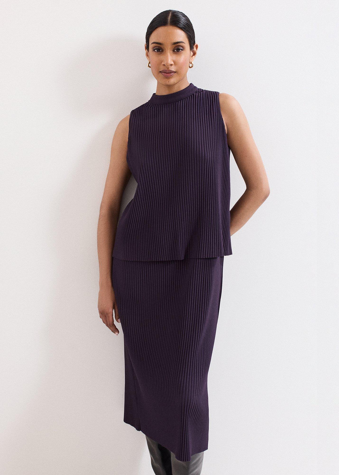 ${product-id}-Gracie Ribbed Dress-Purple-${view-type}