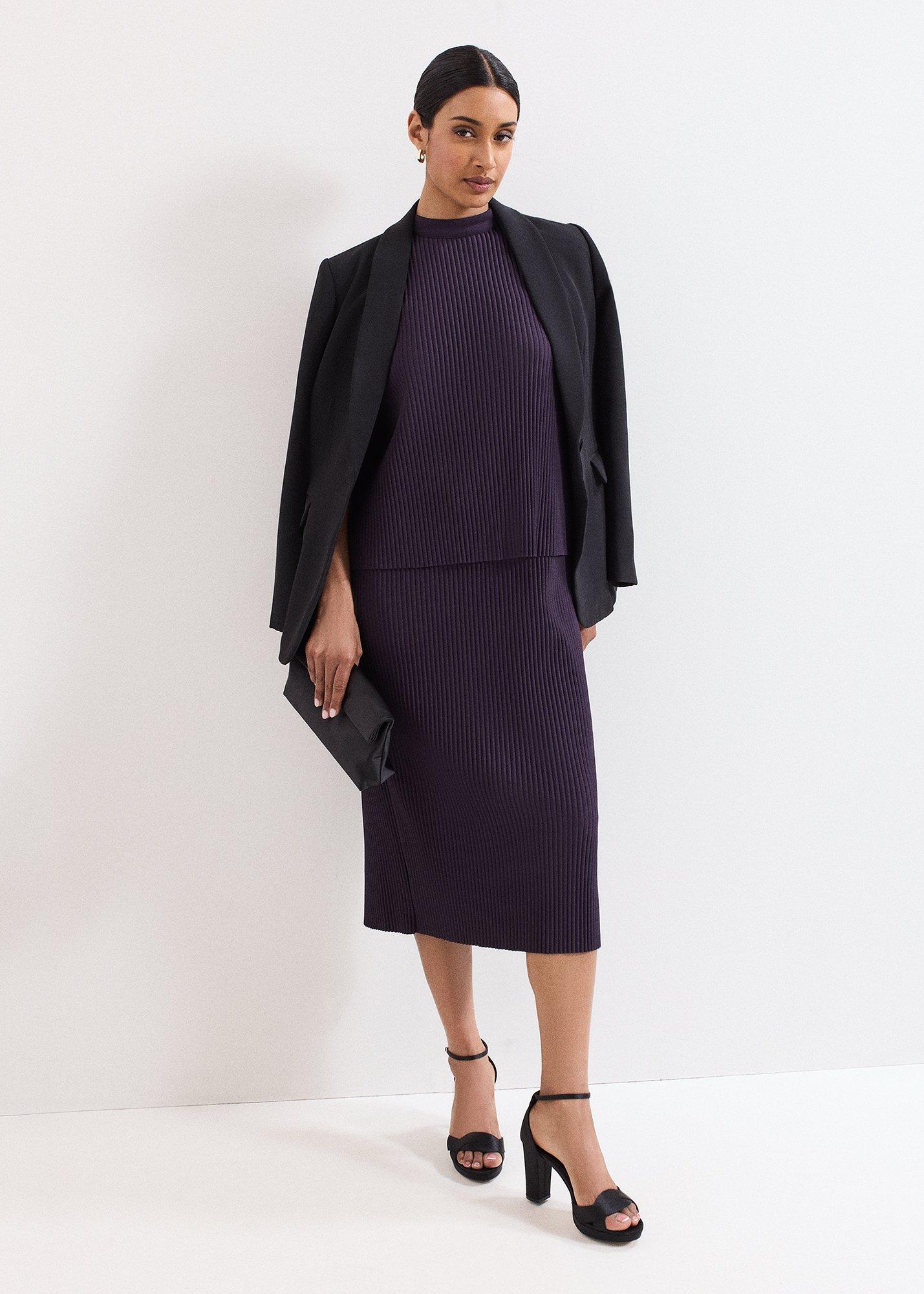 ${product-id}-Gracie Ribbed Dress-Purple-${view-type}