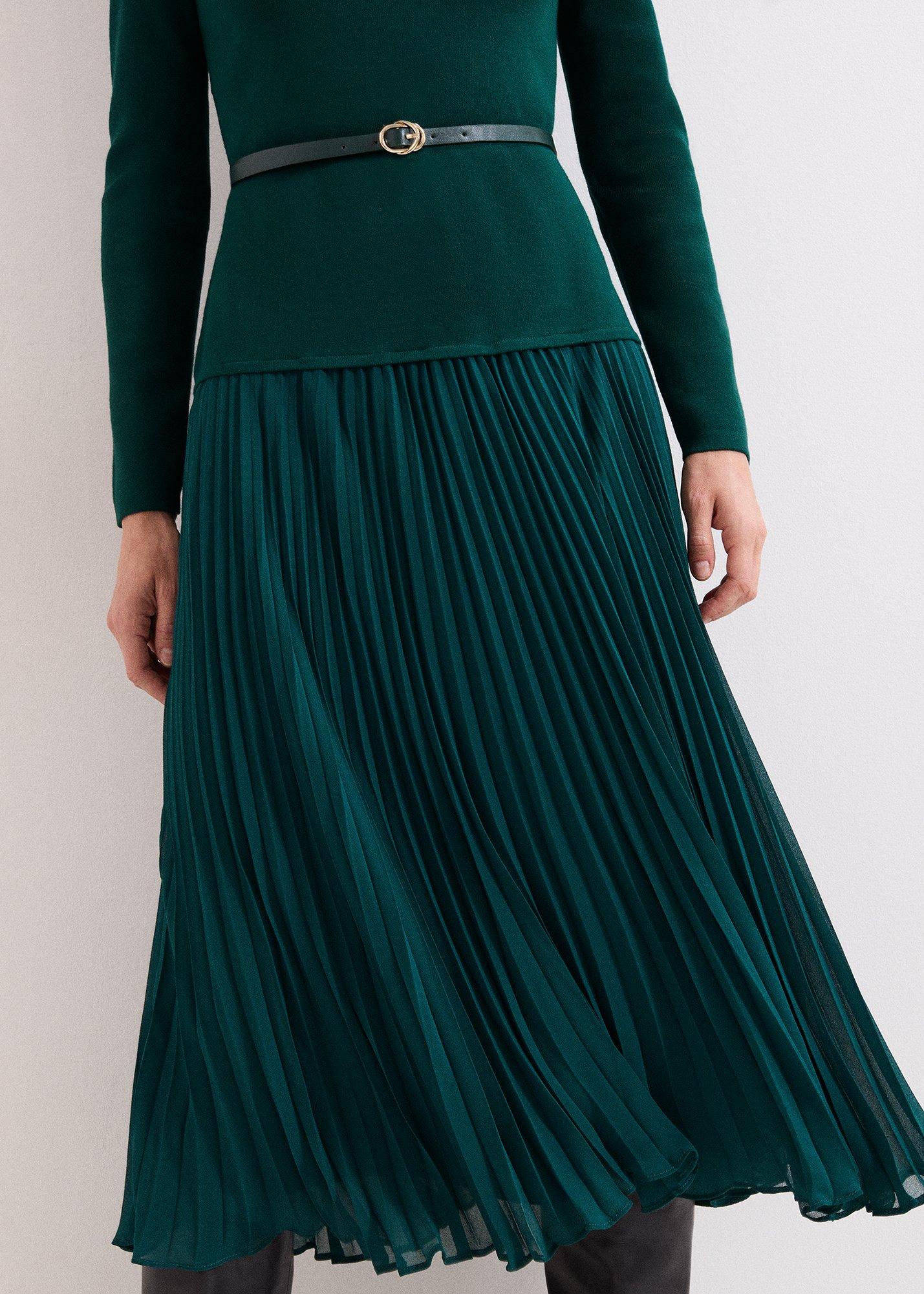 ${product-id}-Petite Kai Dress-Green-${view-type}