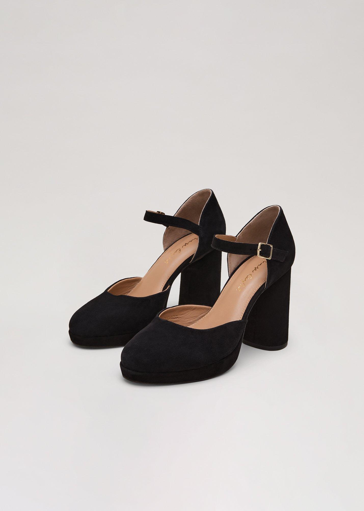 Black Suede Platform