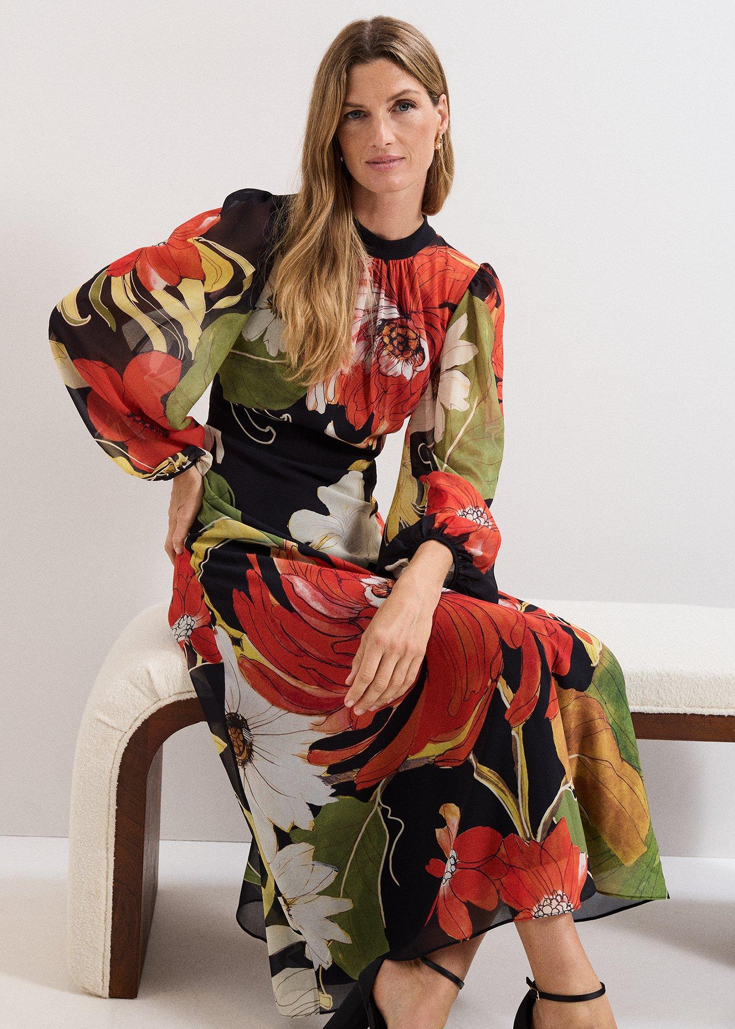 Eve Floral Maxi Dress