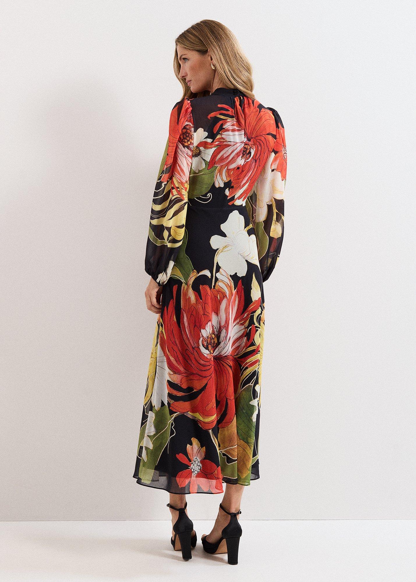 Eve Floral Maxi Dress