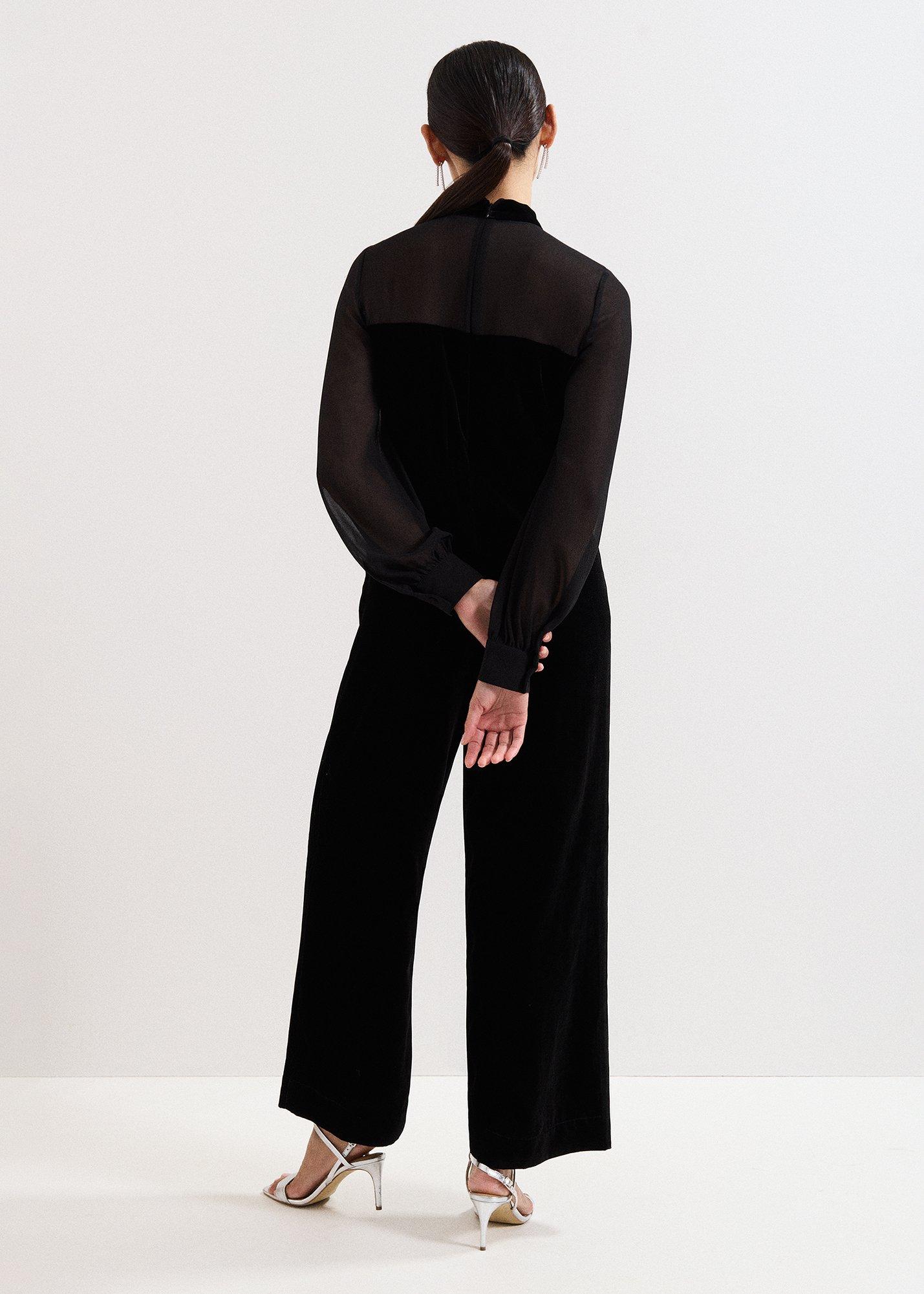 Petite Magie Velvet Jumpsuit