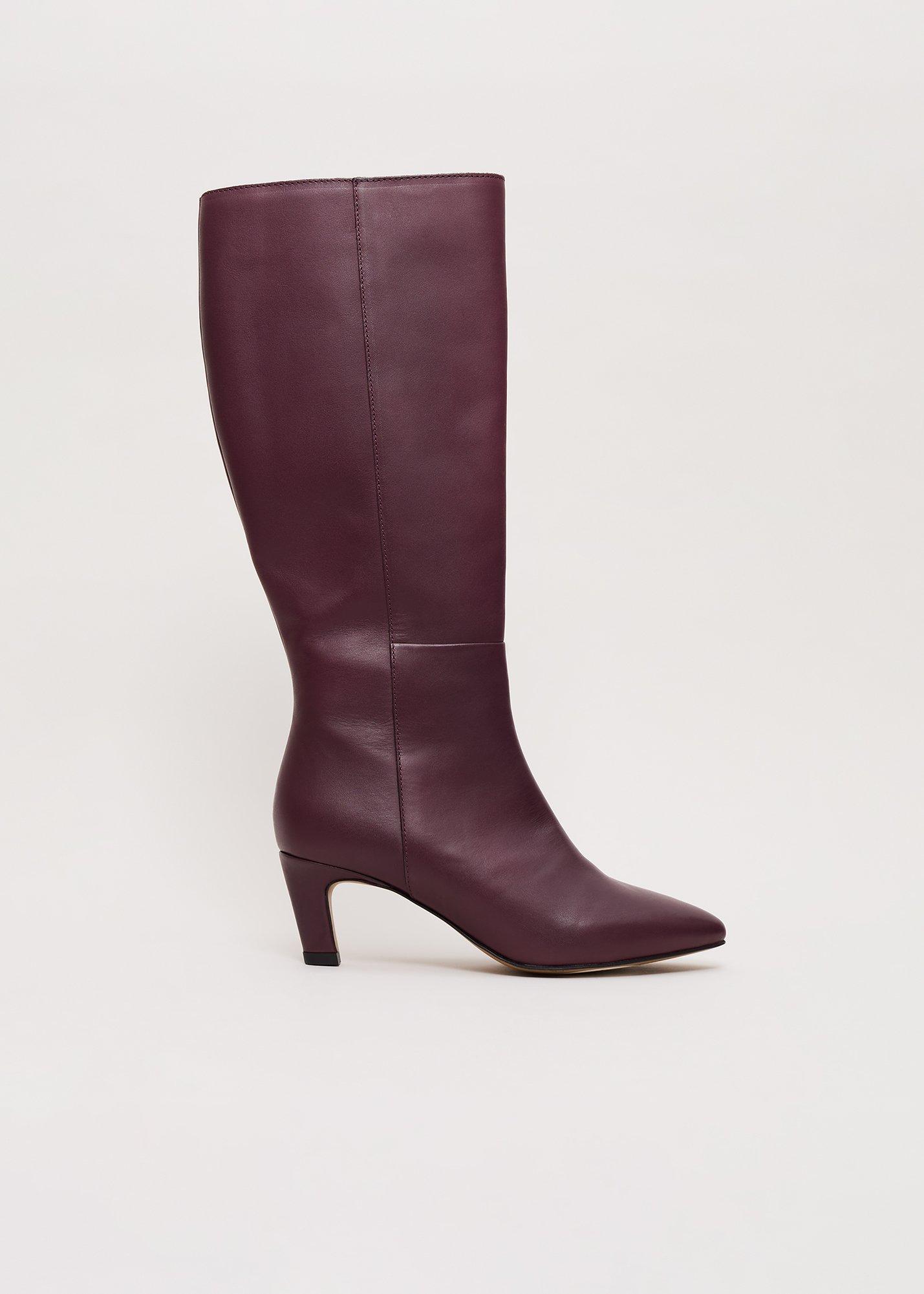 Leather Knee Boots