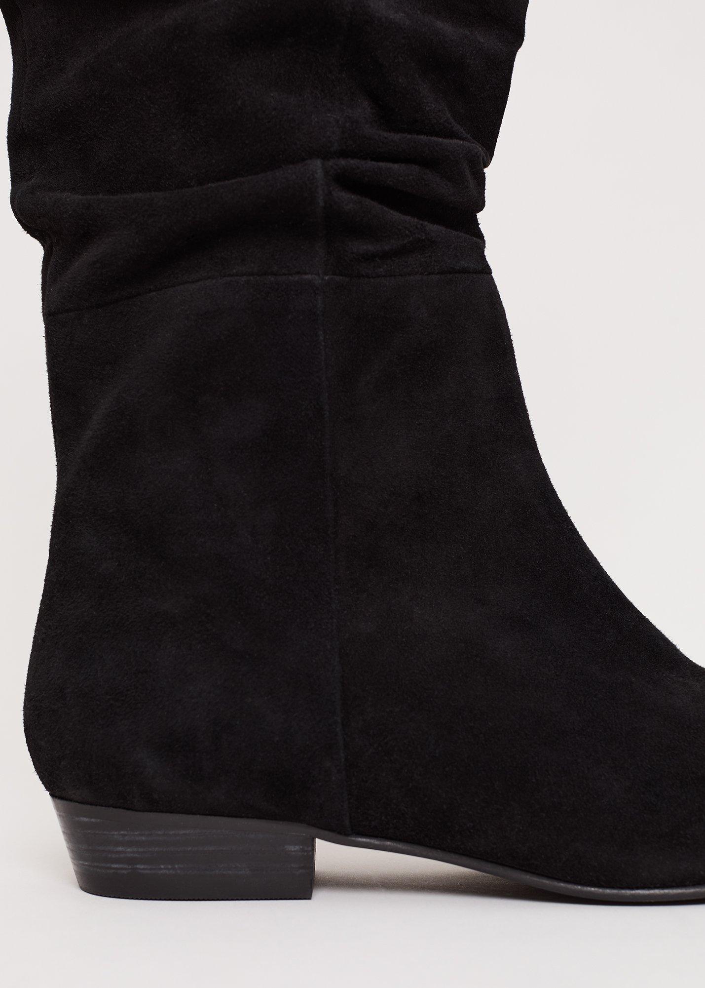 ${product-id}-Suede Flat Boot-Black-${view-type}