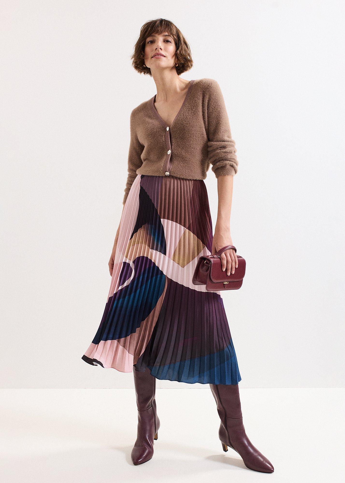 ${product-id}-Elmina Pleated Skirt-Purple-${view-type}