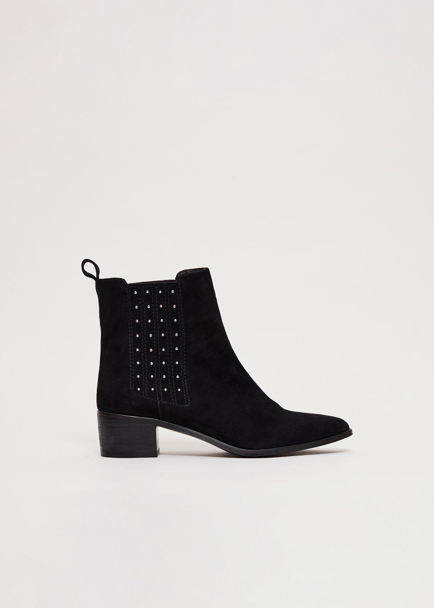 Suede Studded Boot