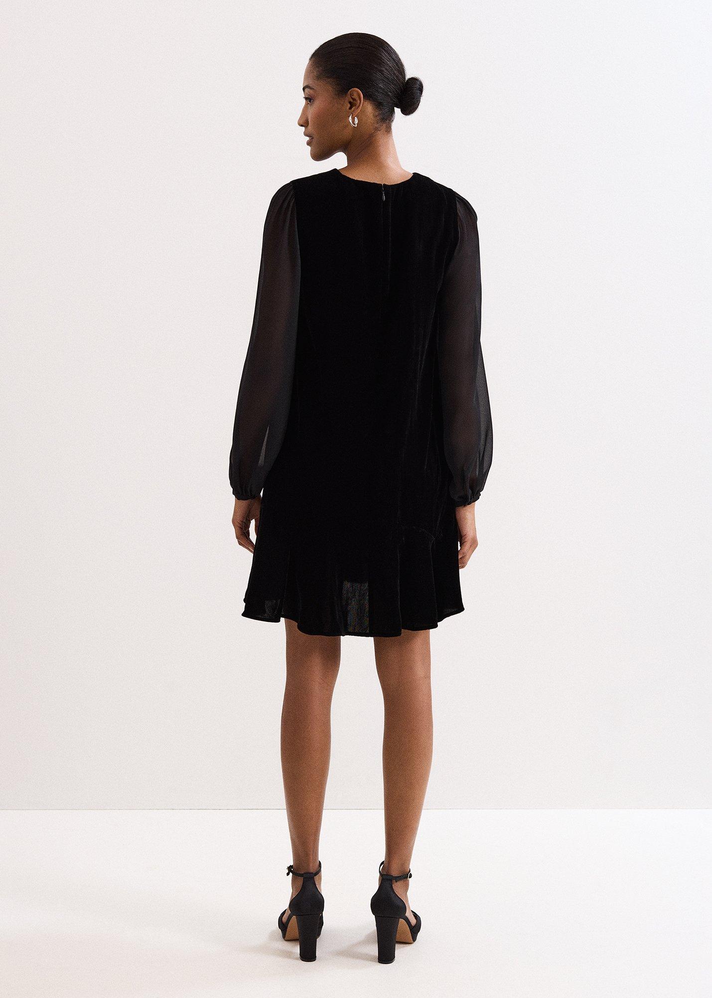Velvet Swing Dress