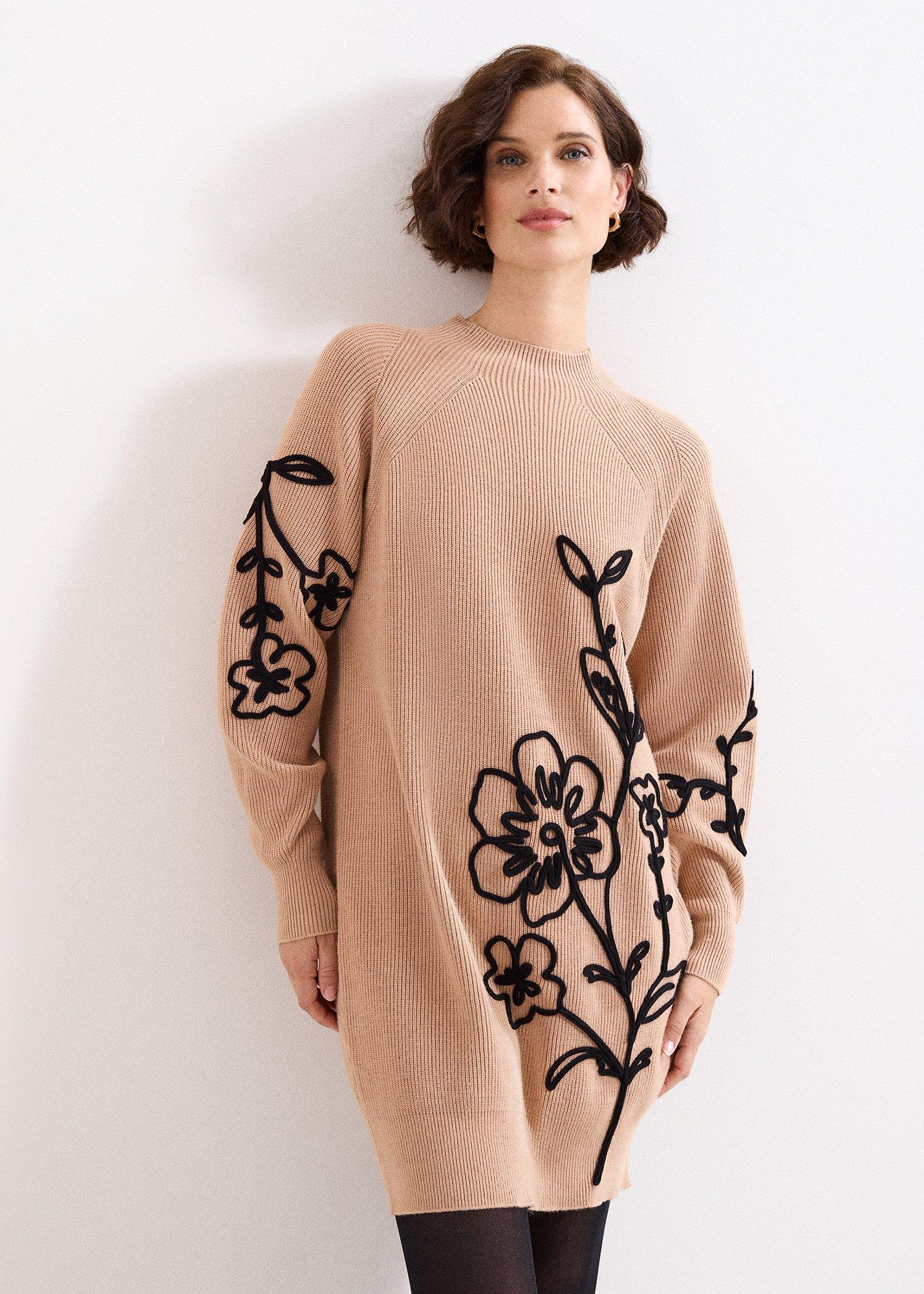 Rosa Applique Jumper Dress