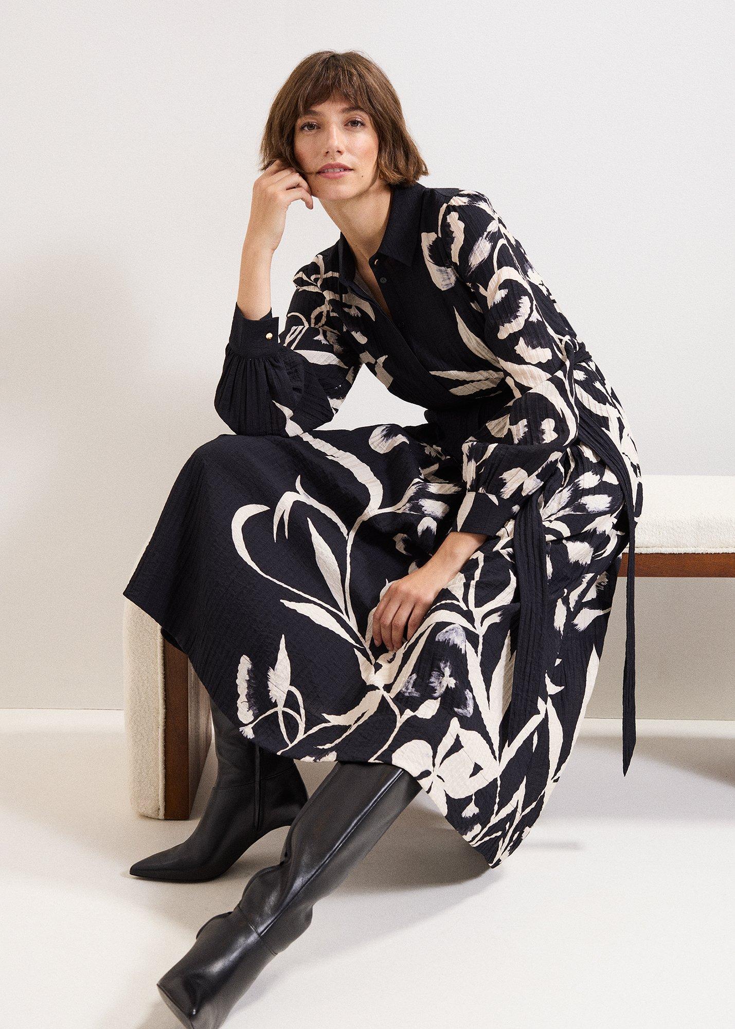 Natalie Floral Midi Dress