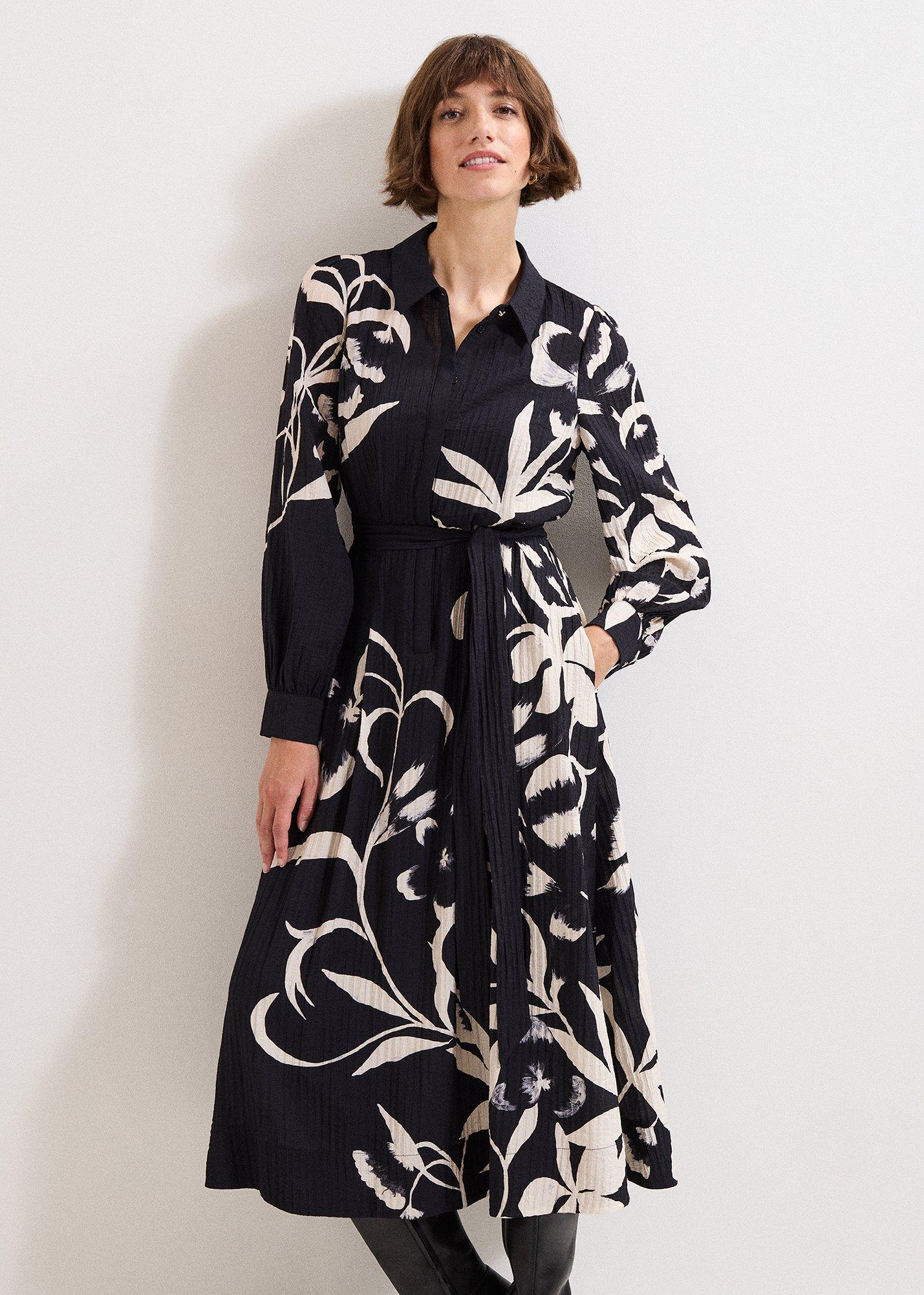 ${product-id}-Natalie Floral Dress-Black/Ivory-${view-type}