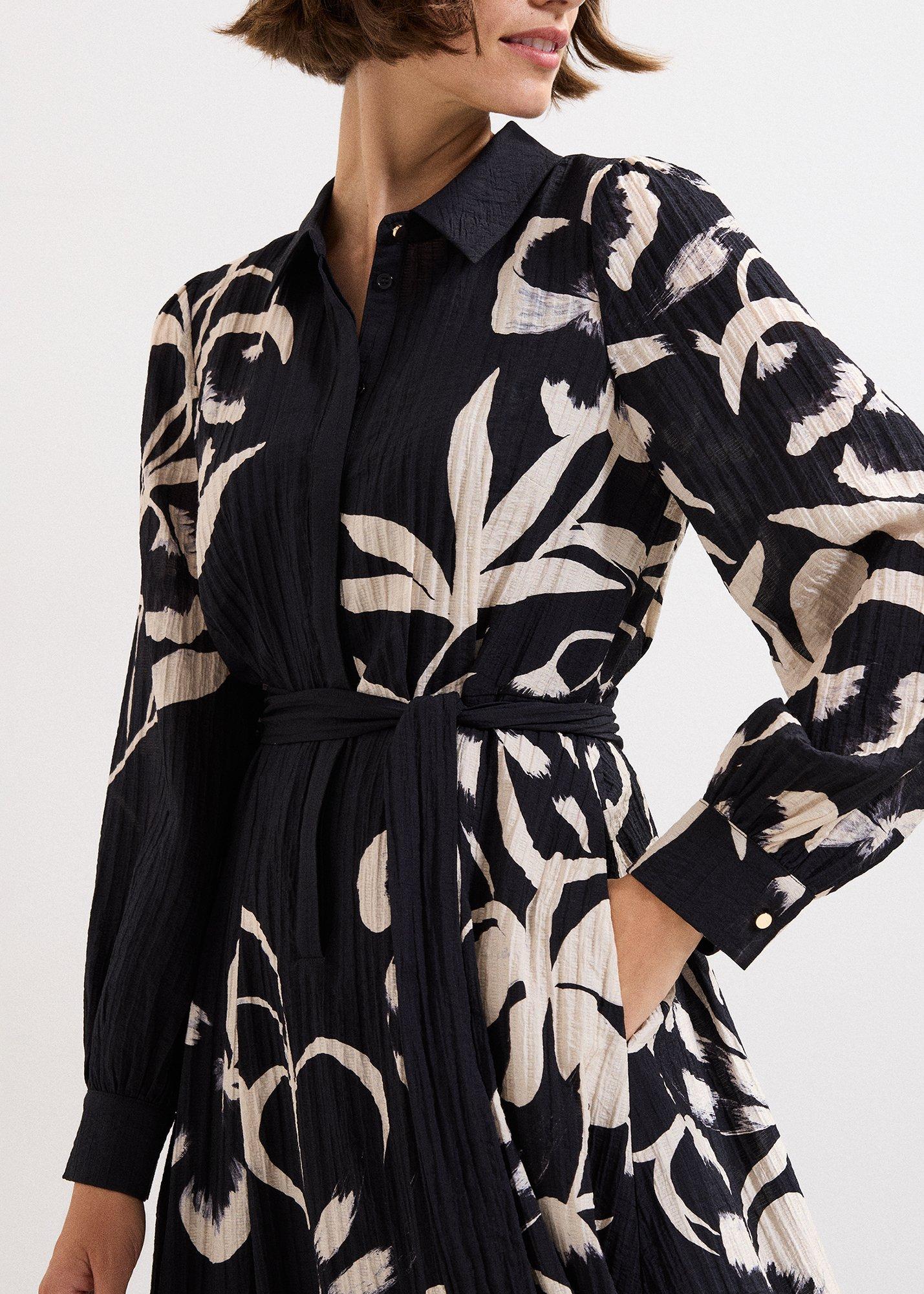 ${product-id}-Natalie Floral Dress-Black/Ivory-${view-type}