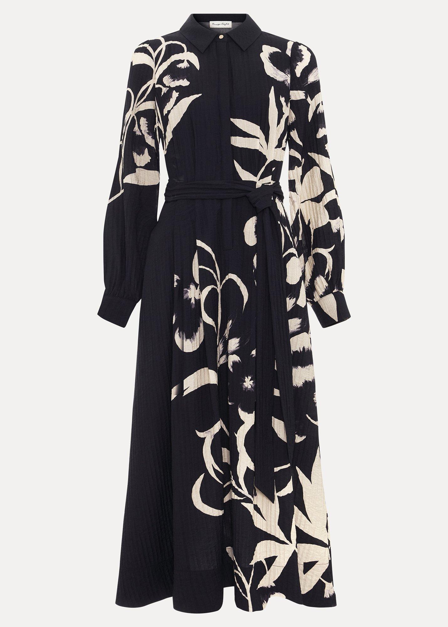 ${product-id}-Natalie Floral Dress-Black/Ivory-${view-type}