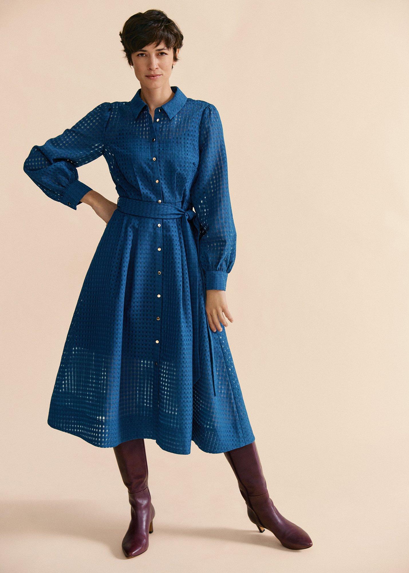 Natalie Midi Shirt Dress