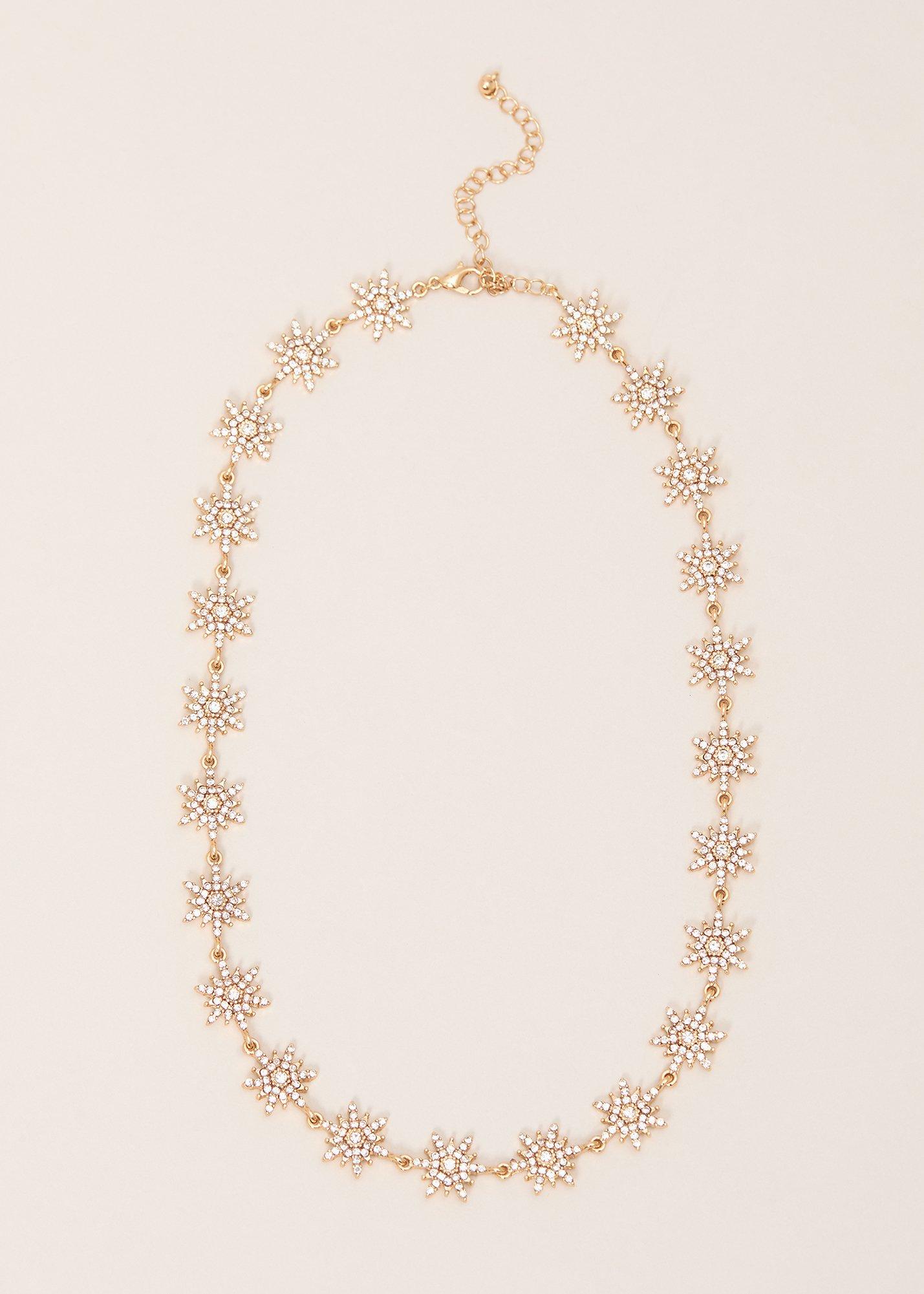 ${product-id}-Snowflake Necklace-Gold-${view-type}