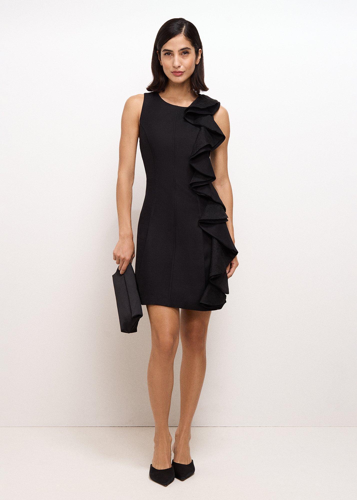 ${product-id}-Lois Ruffle Dress-Black-${view-type}