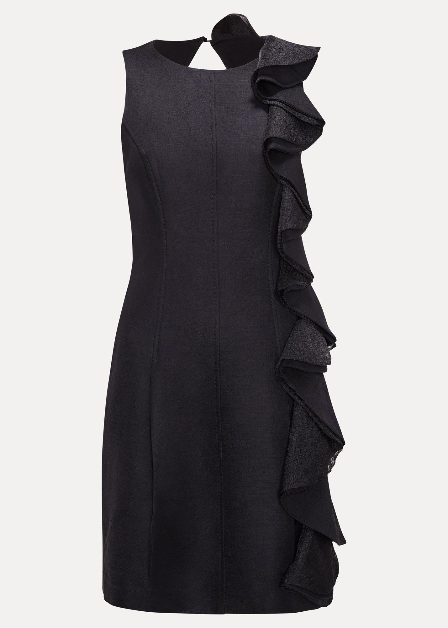 ${product-id}-Lois Ruffle Dress-Black-${view-type}