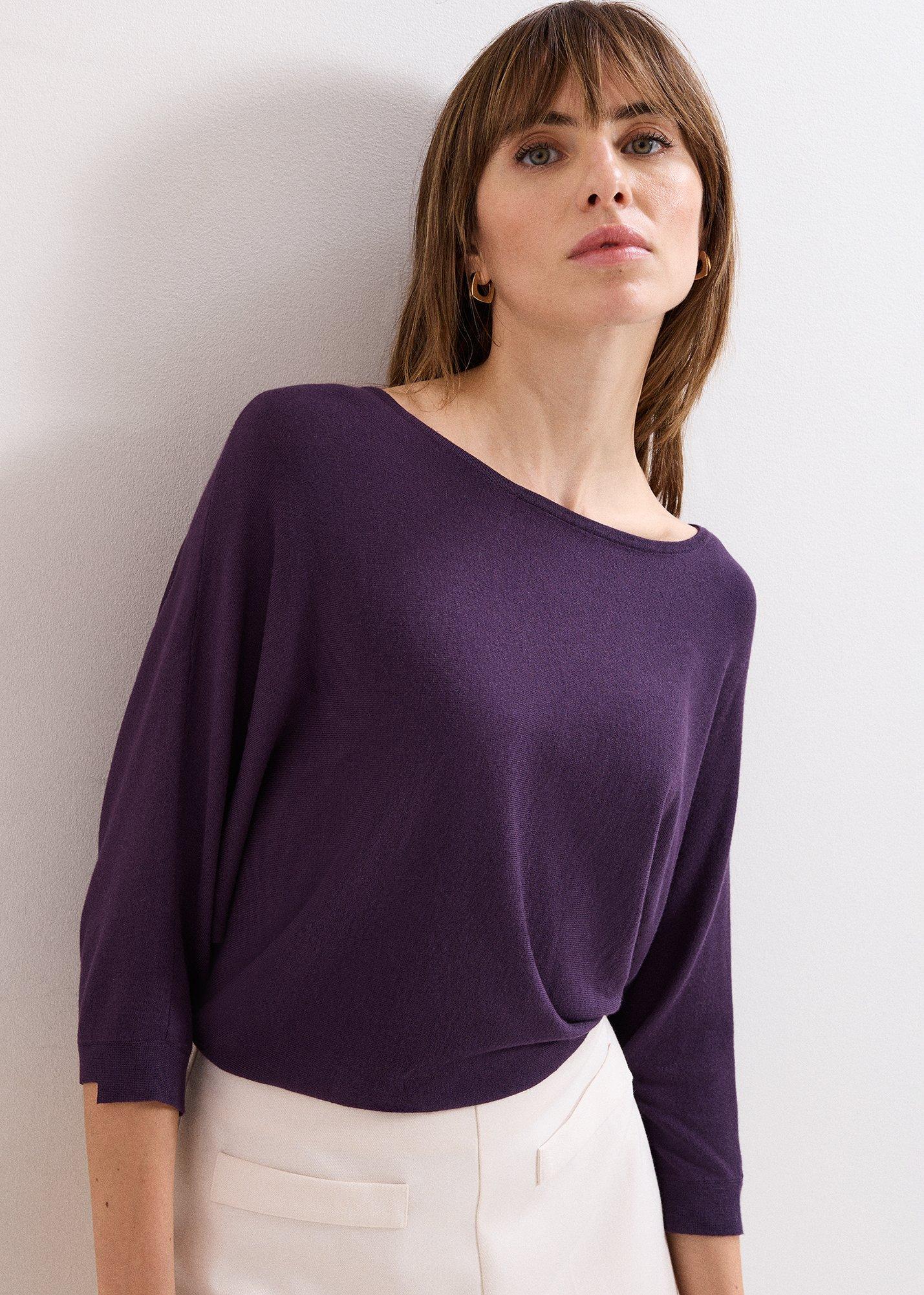 Cristine Batwing Knitted Jumper
