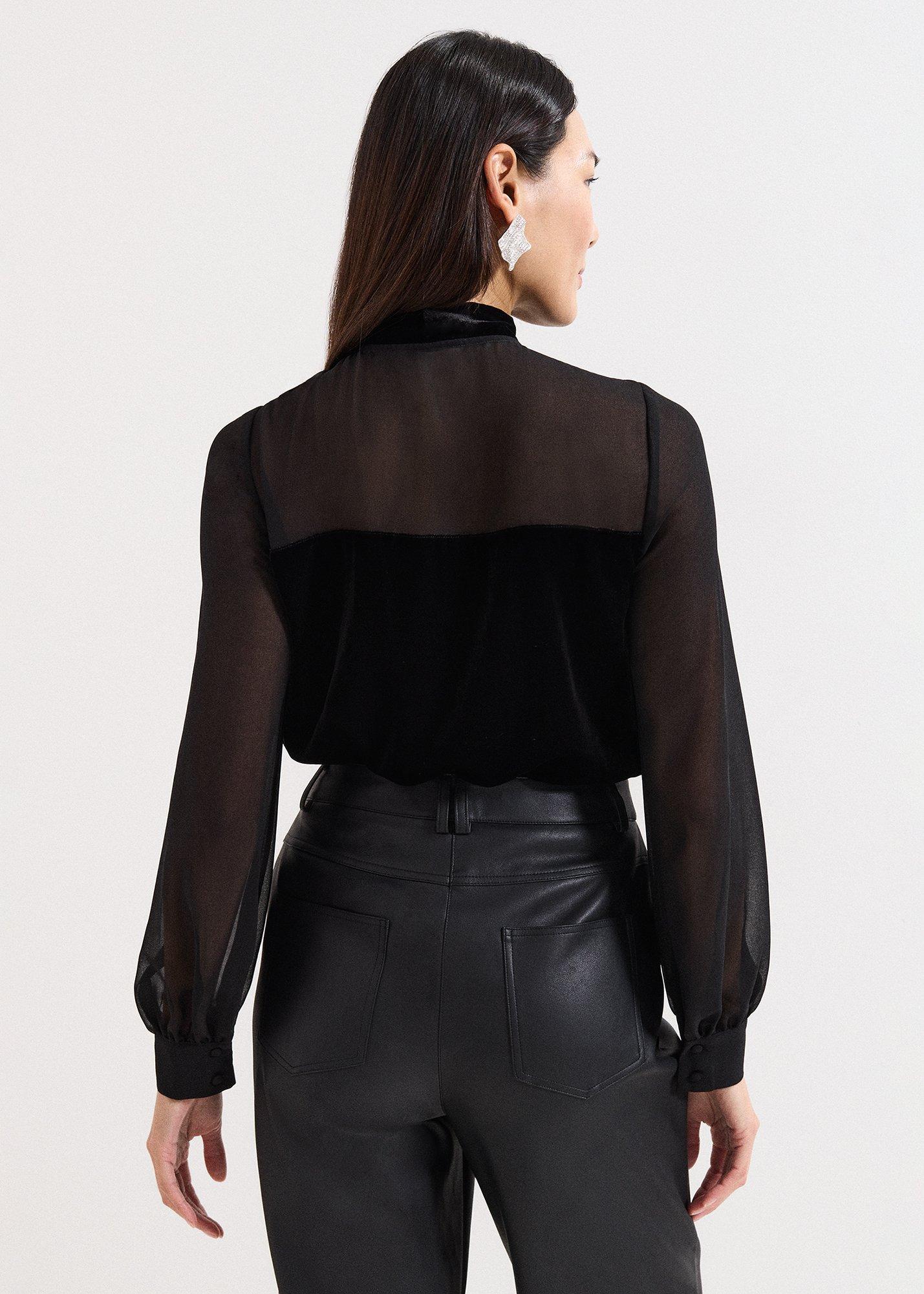 Raye Velvet Blouse