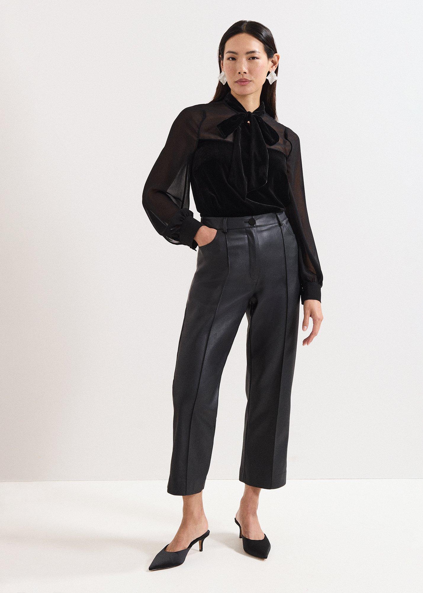 ${product-id}-Raye Velvet Blouse-Black-${view-type}