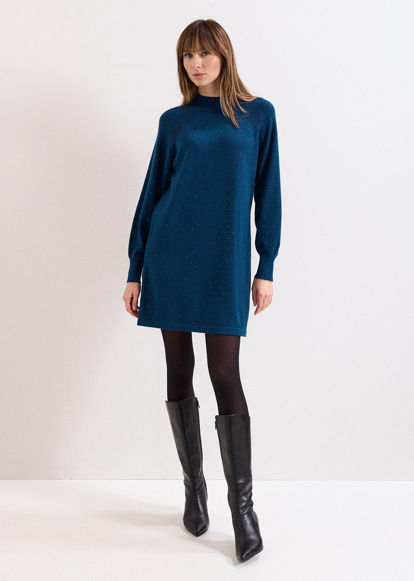 ${product-id}-Tala Hot Fix Dress-Teal-${view-type}