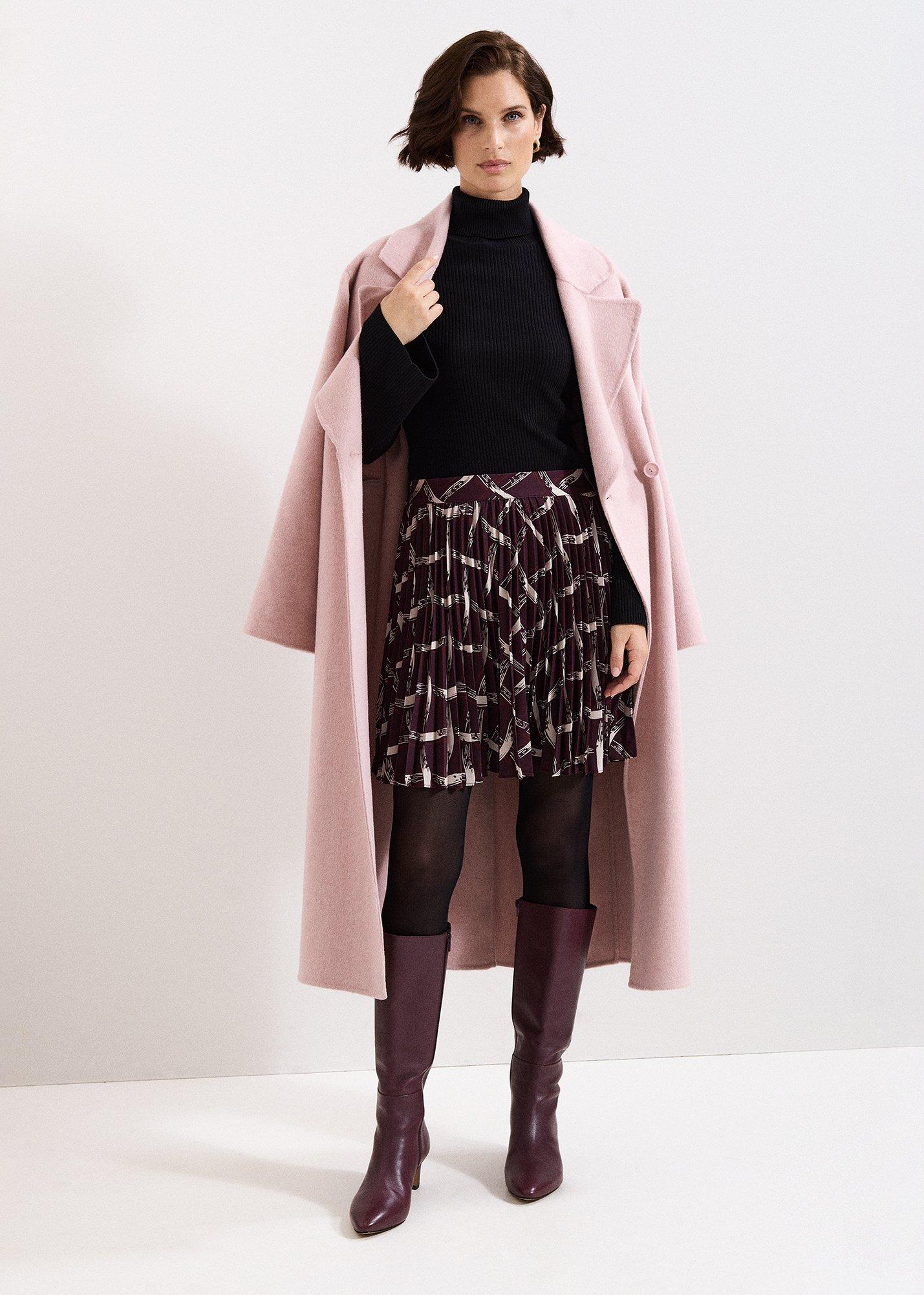 ${product-id}- Mairi Mini Skirt-Dark Red-${view-type}