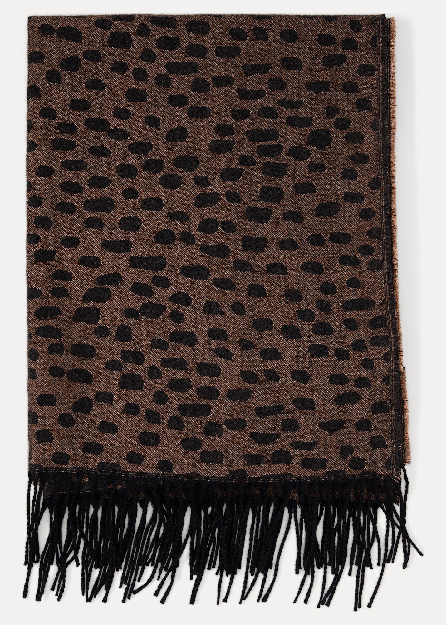 ${product-id}-Irregular Spot Scarf-Black Multi-${view-type}
