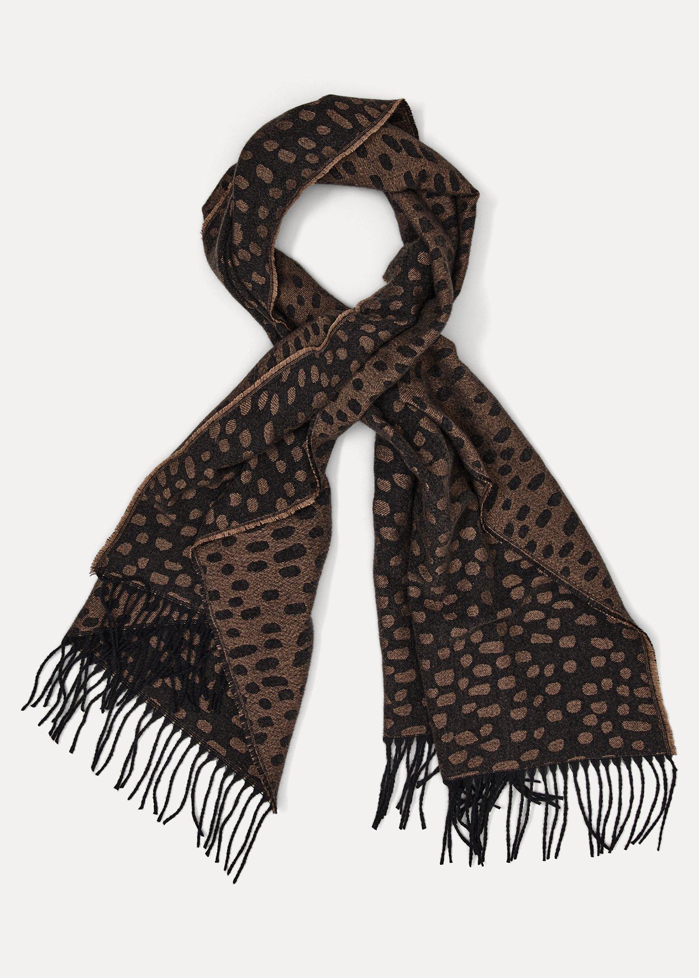 ${product-id}-Irregular Spot Scarf-Black Multi-${view-type}